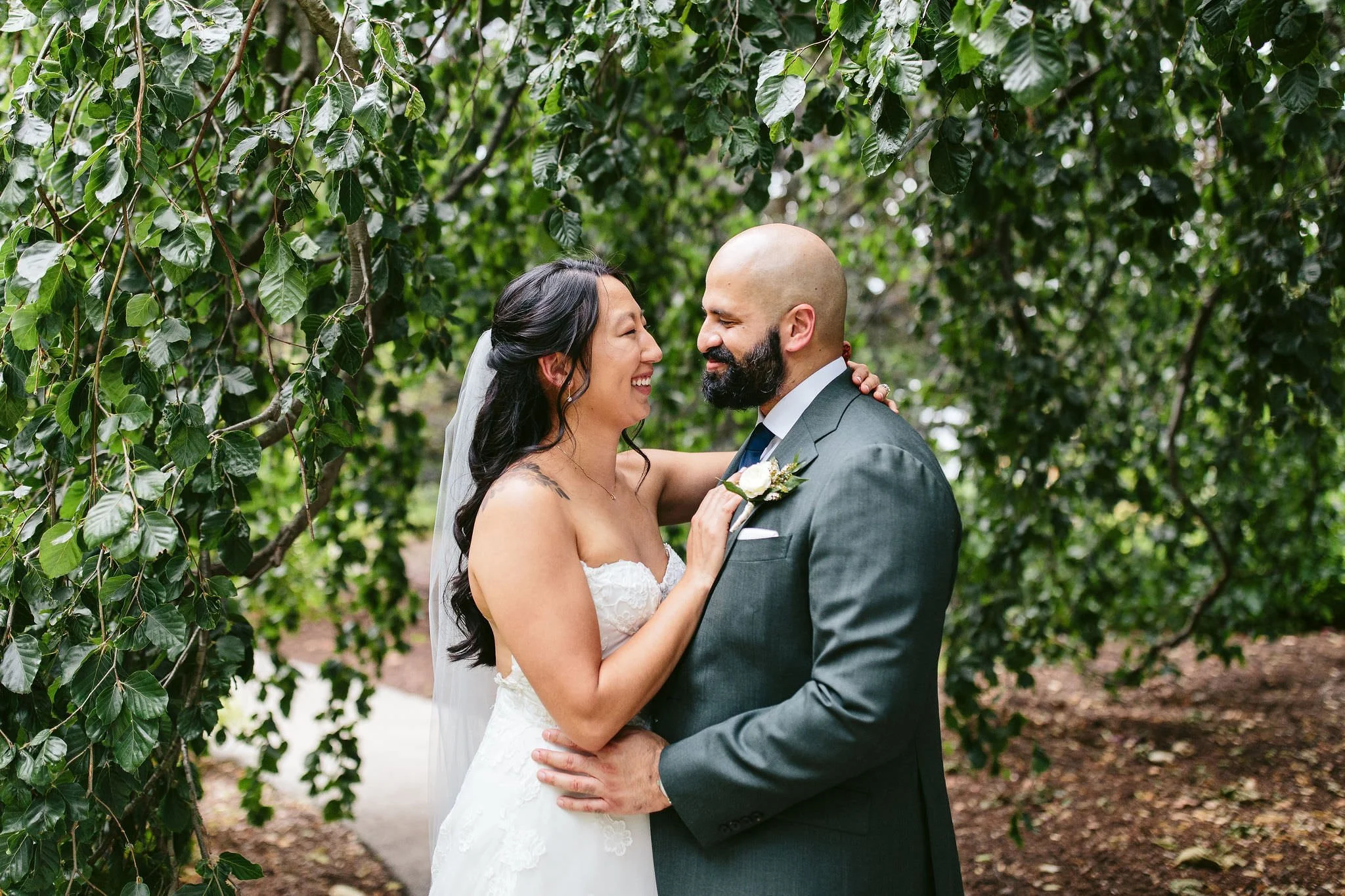 Laurel + Ravi, Multicultural Wedding at Morton Arboretum