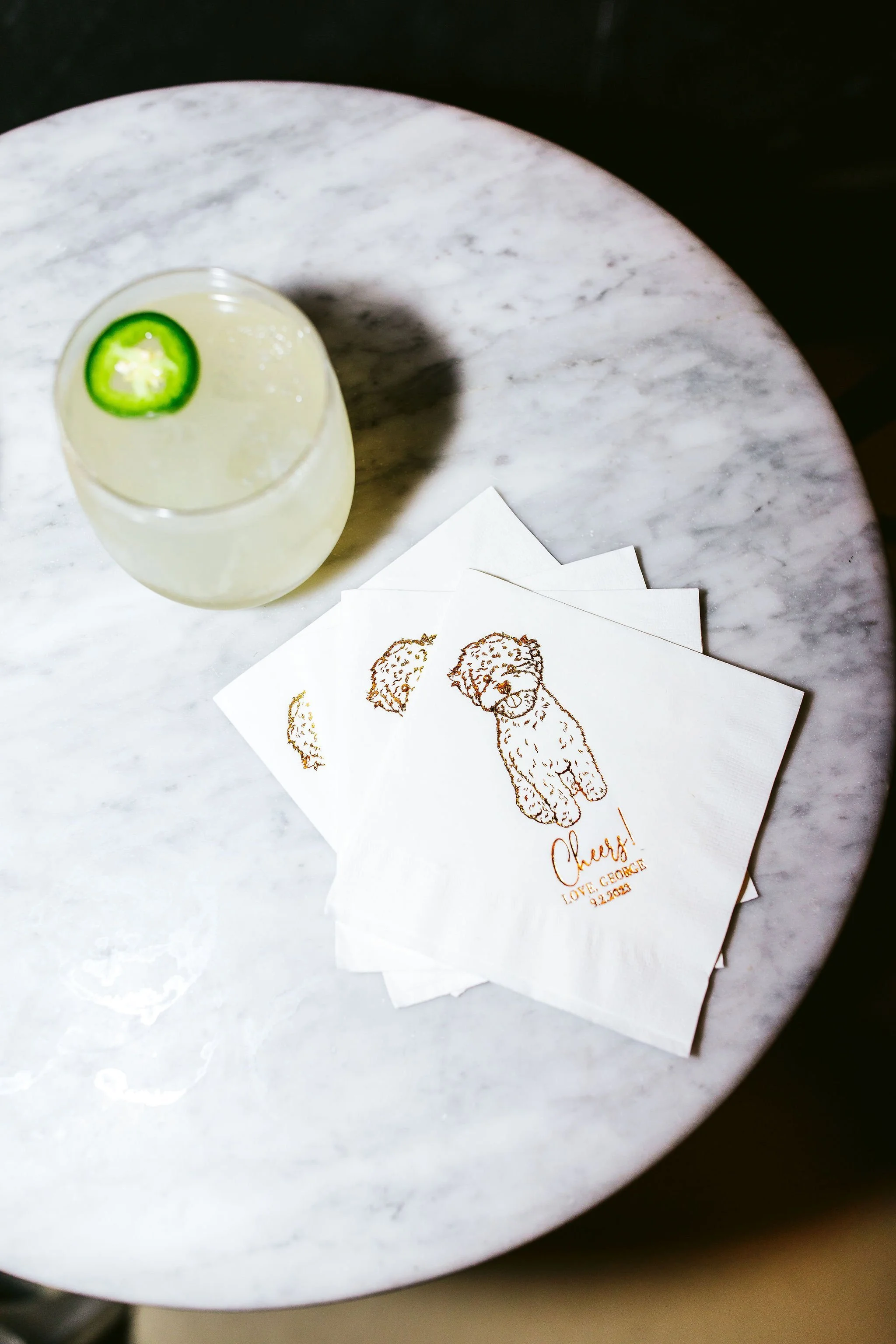 cocktail napkin inspiration