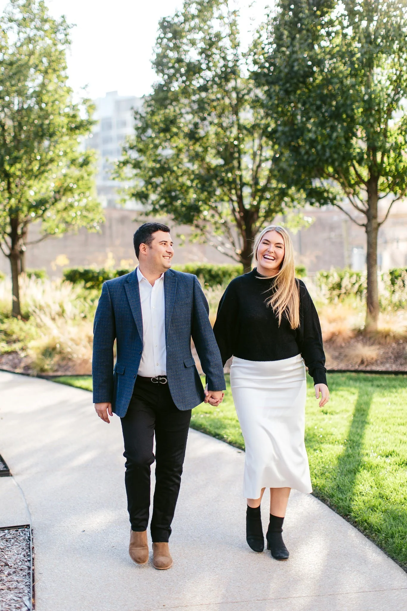 riverwalk engagement session