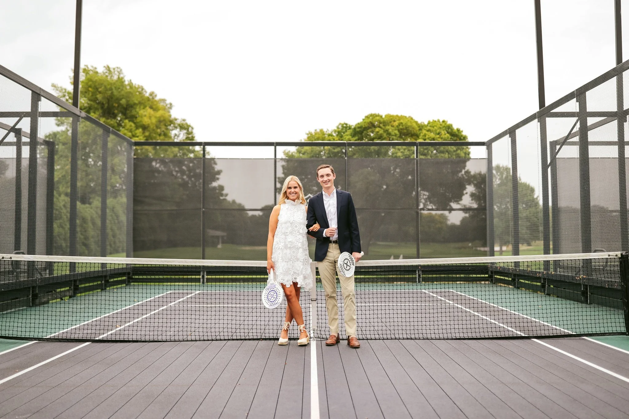 paddleball engagement session