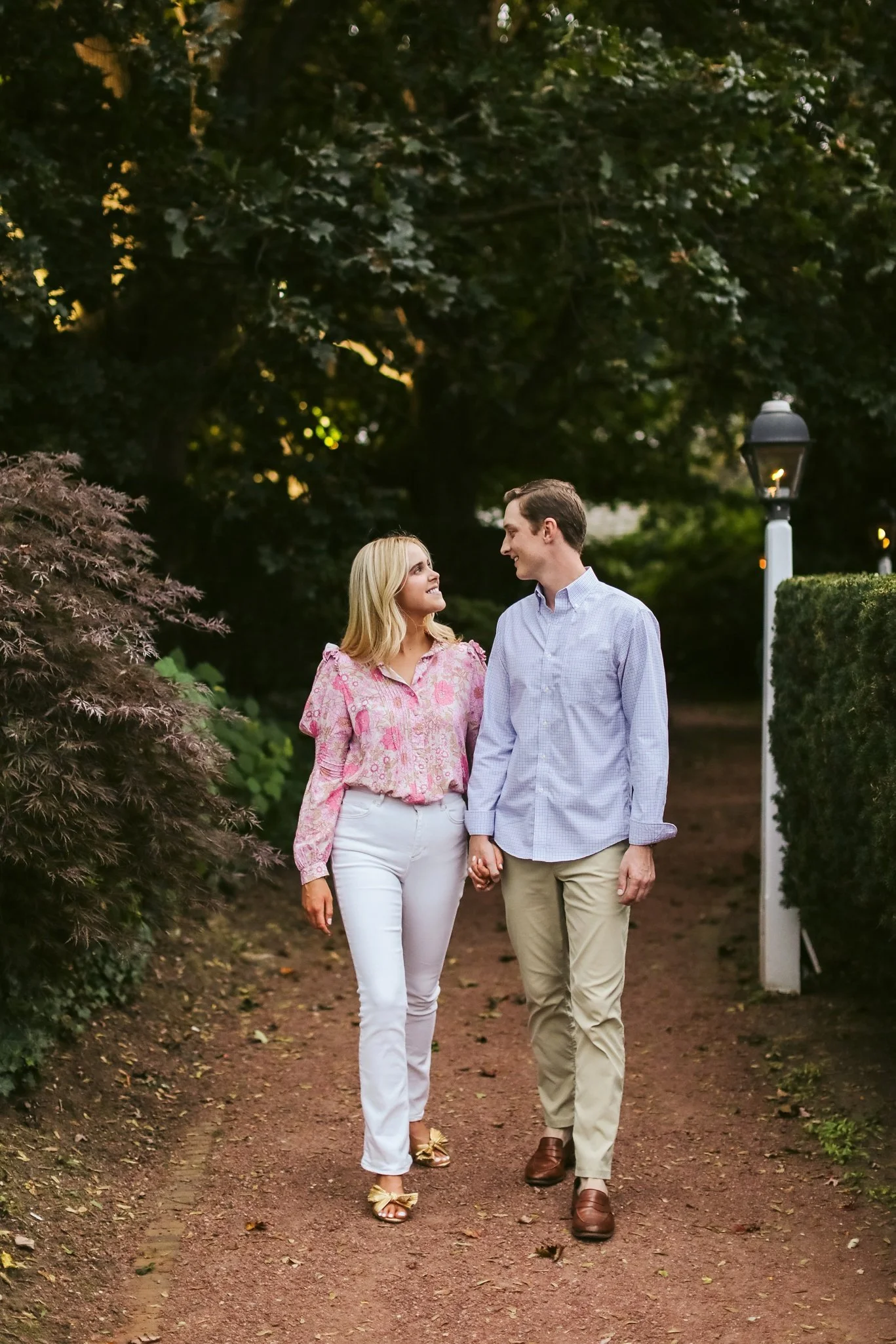engagement session at westmoreland country club