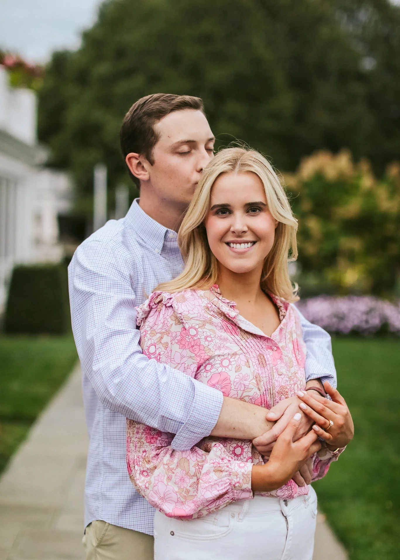 couple photos at westmoreland country club