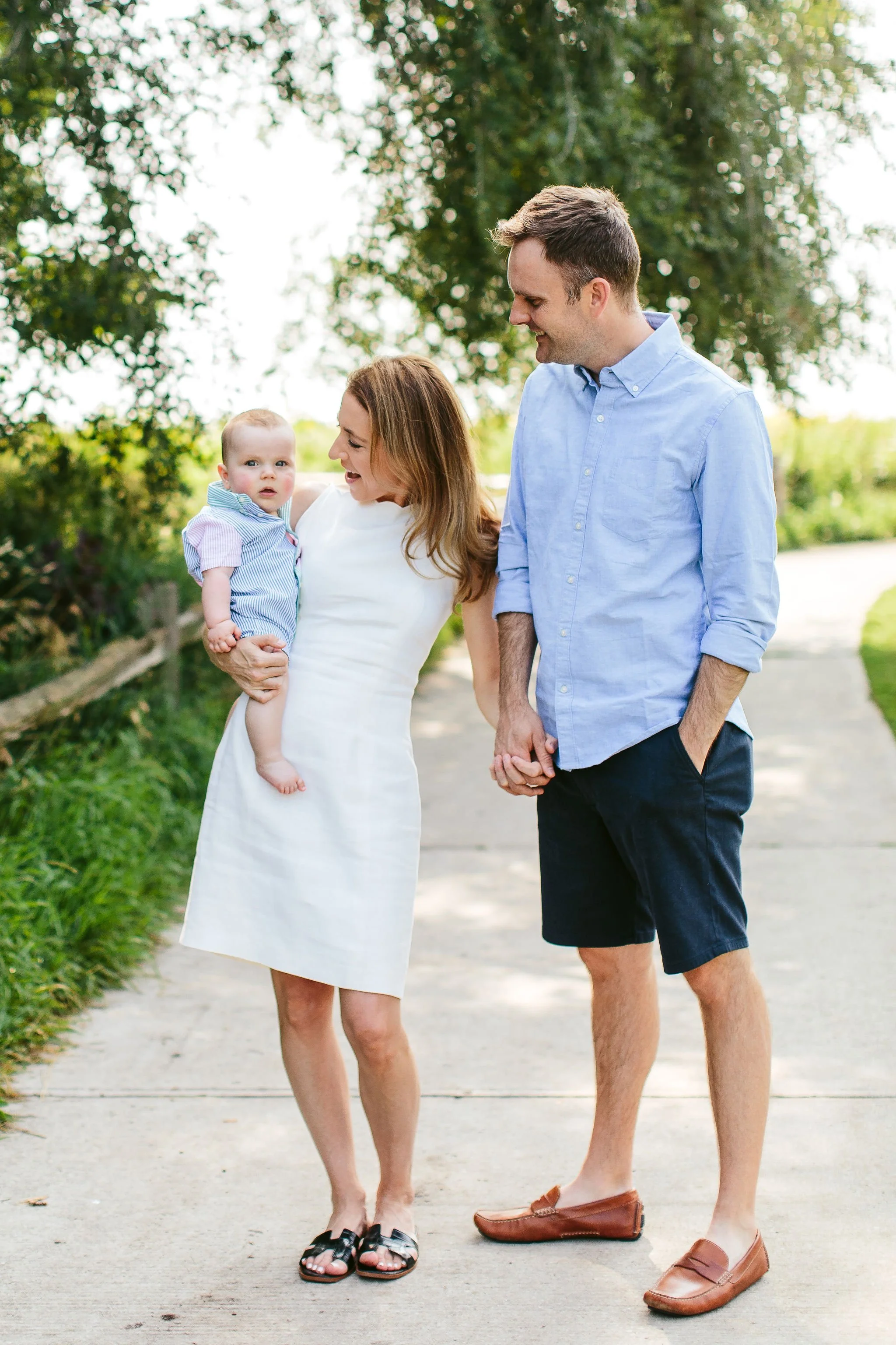 chicago family photography at montrose harbor
