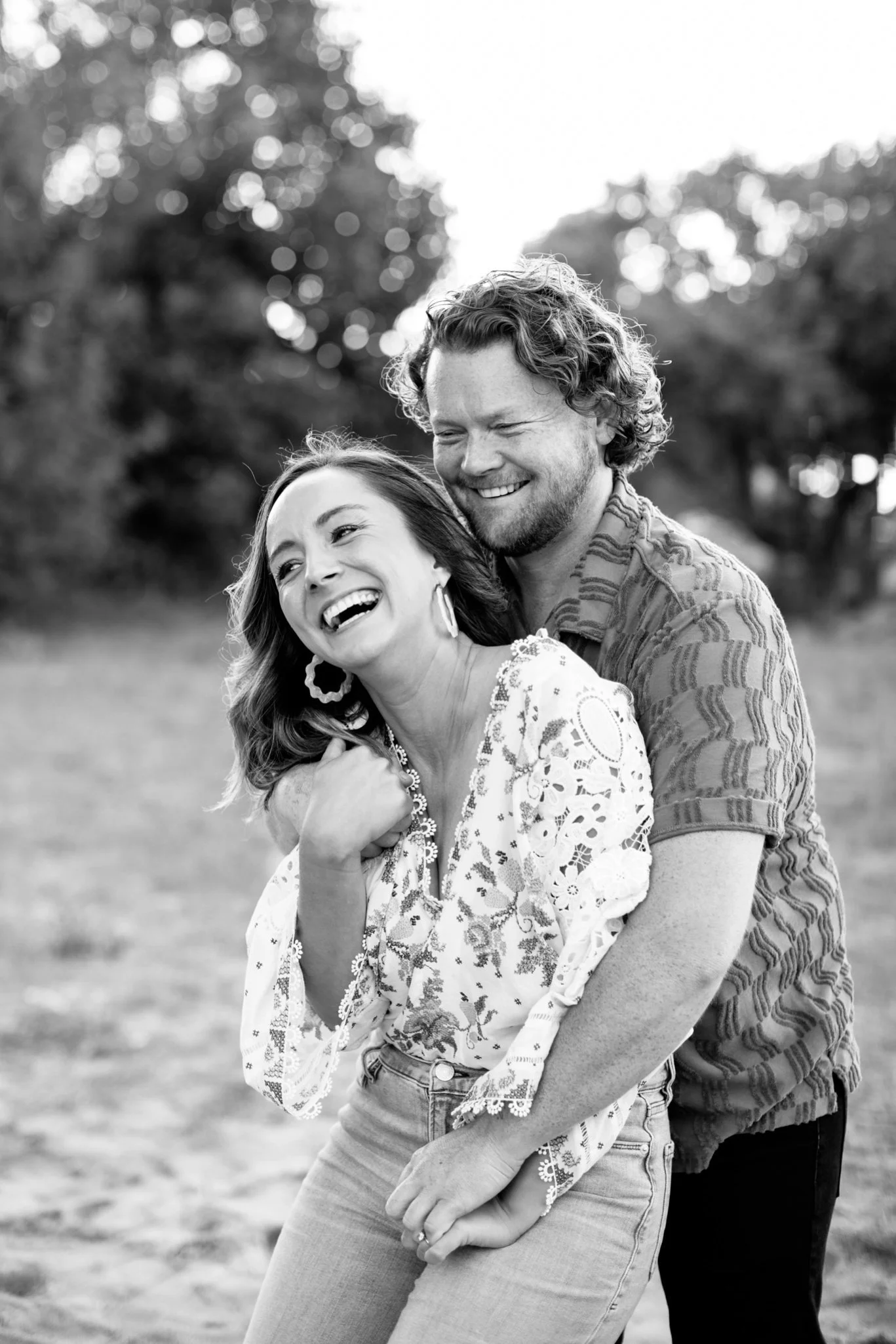 candid engagement photos in chicago