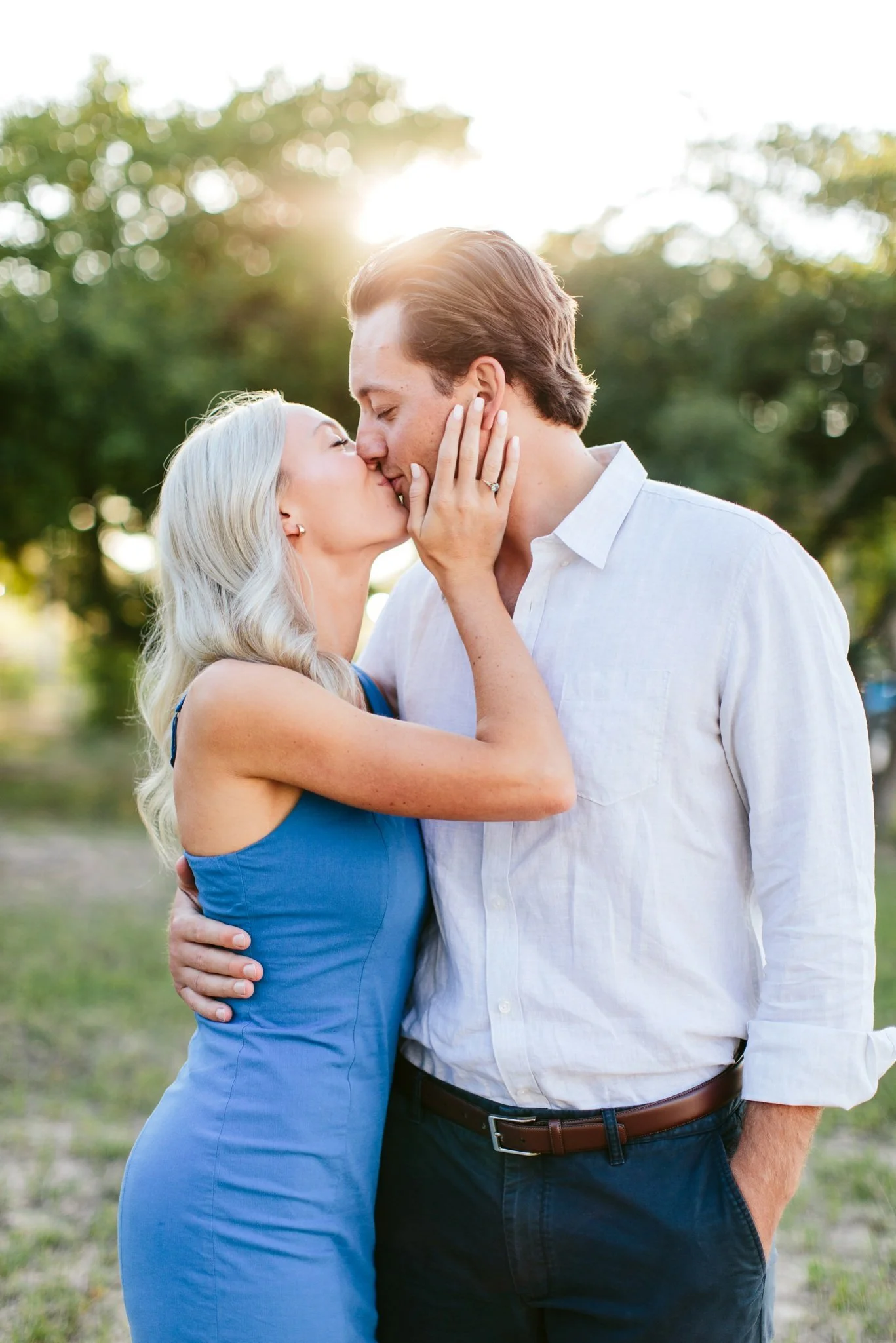summer engagment session