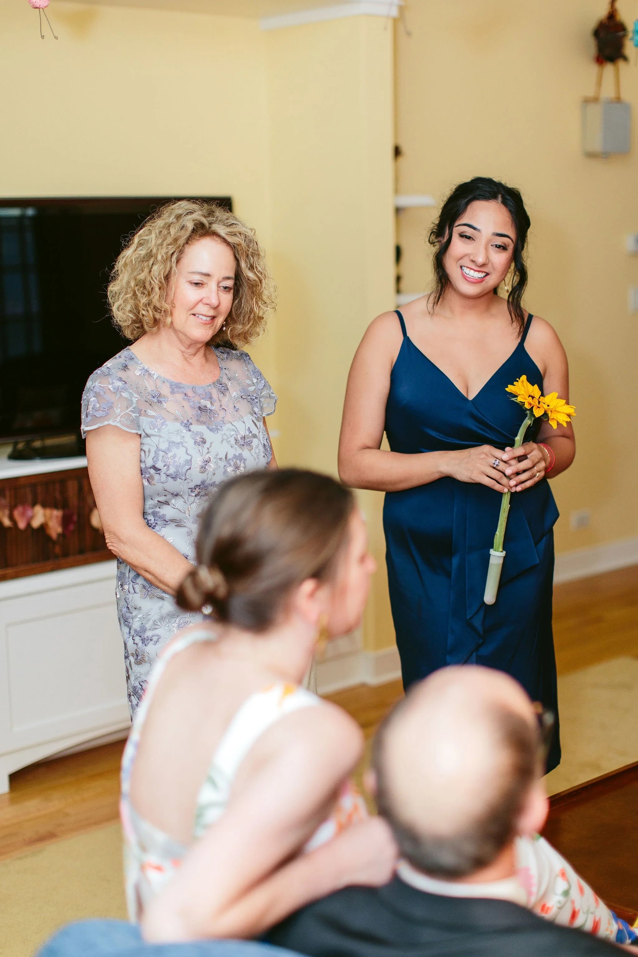 guests at northfield il wedding