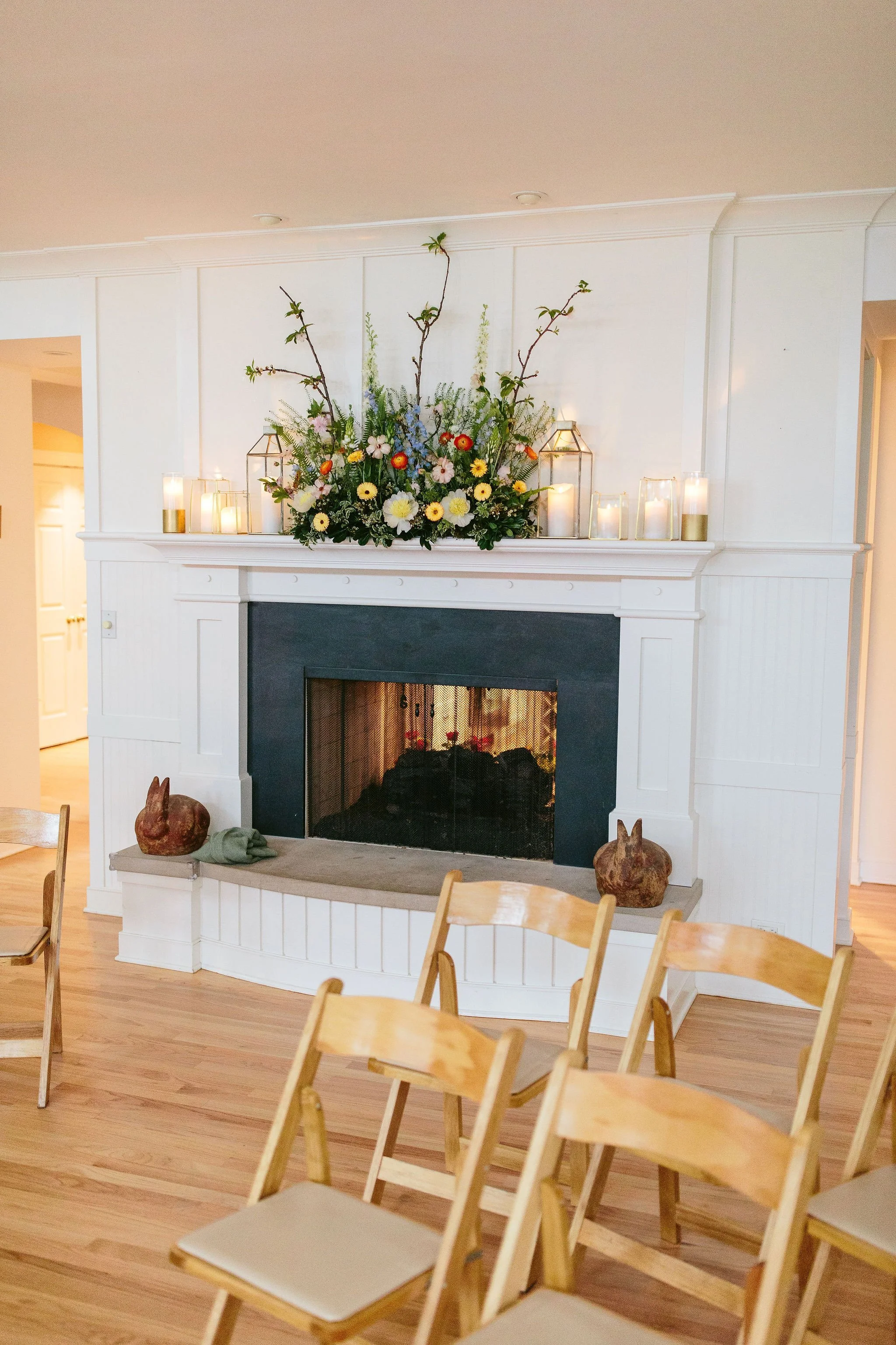 at-home wedding inspiration