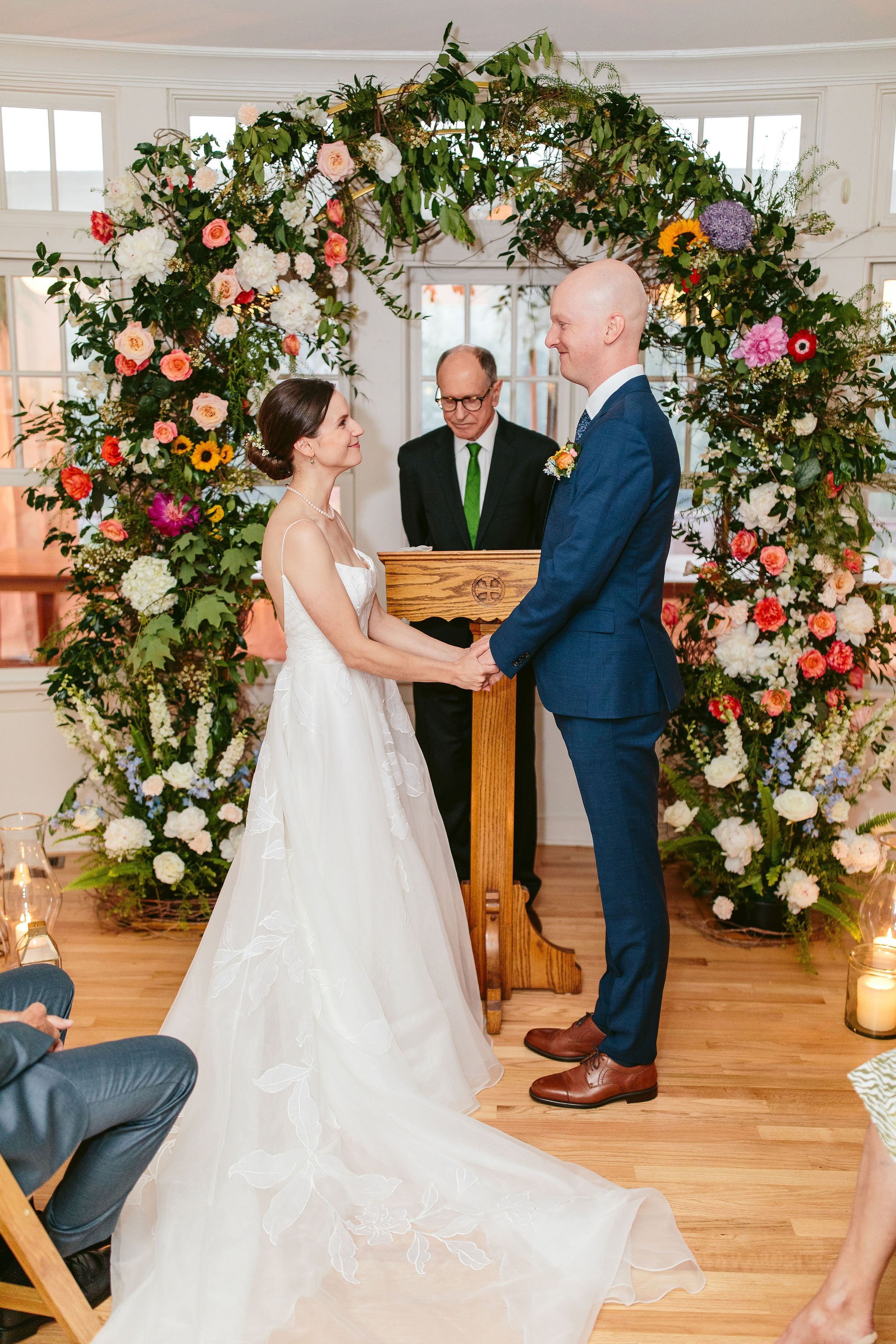 floral arch inspiration for wedding