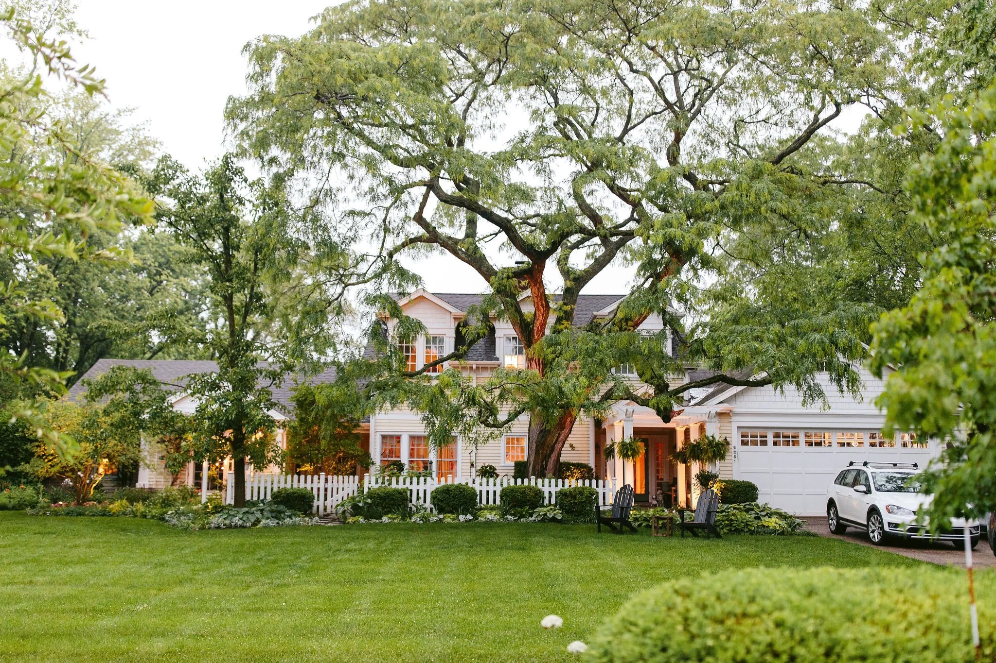 home in northfield il for intimate wedding
