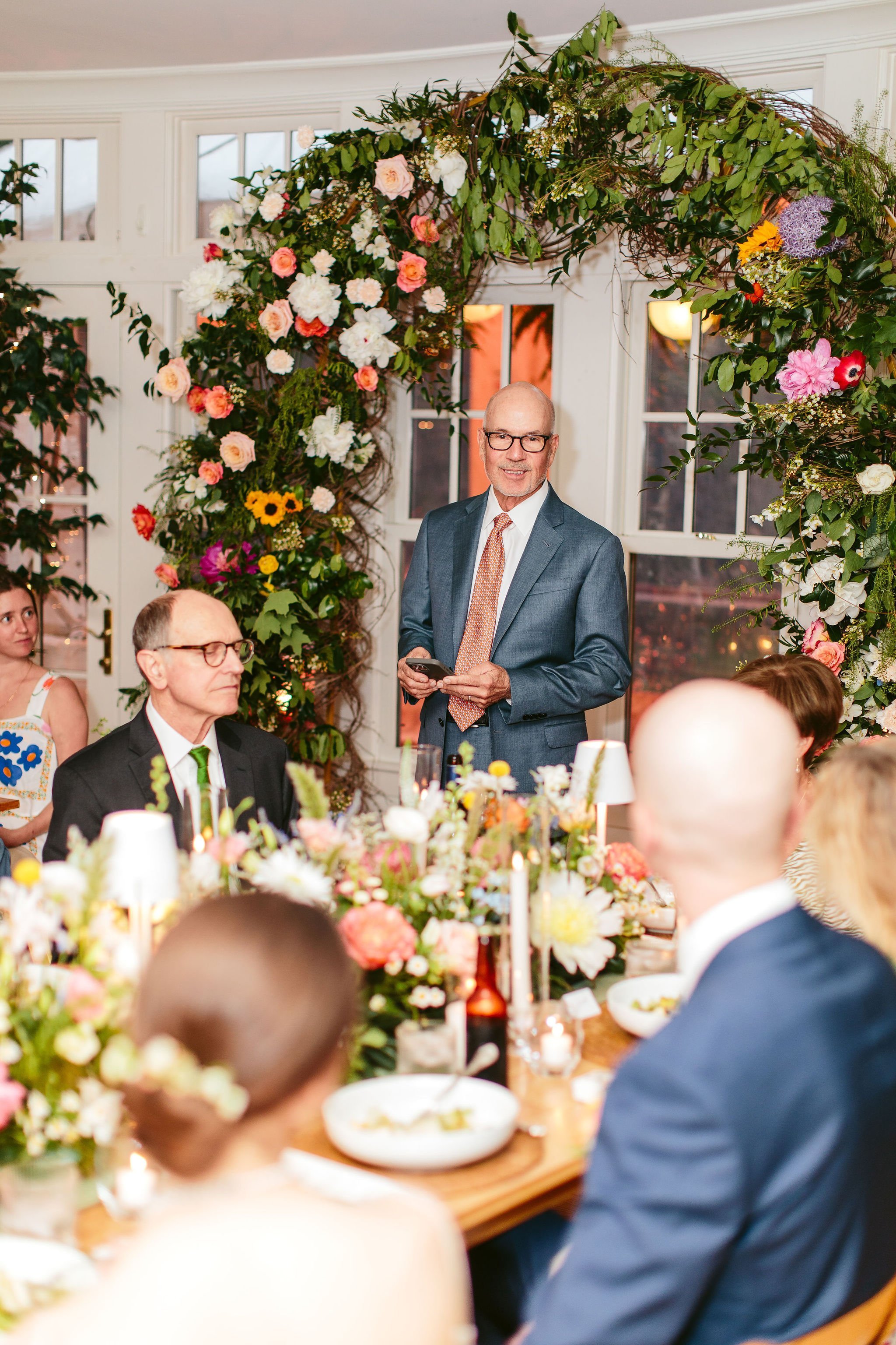 chicago at-home wedding reception