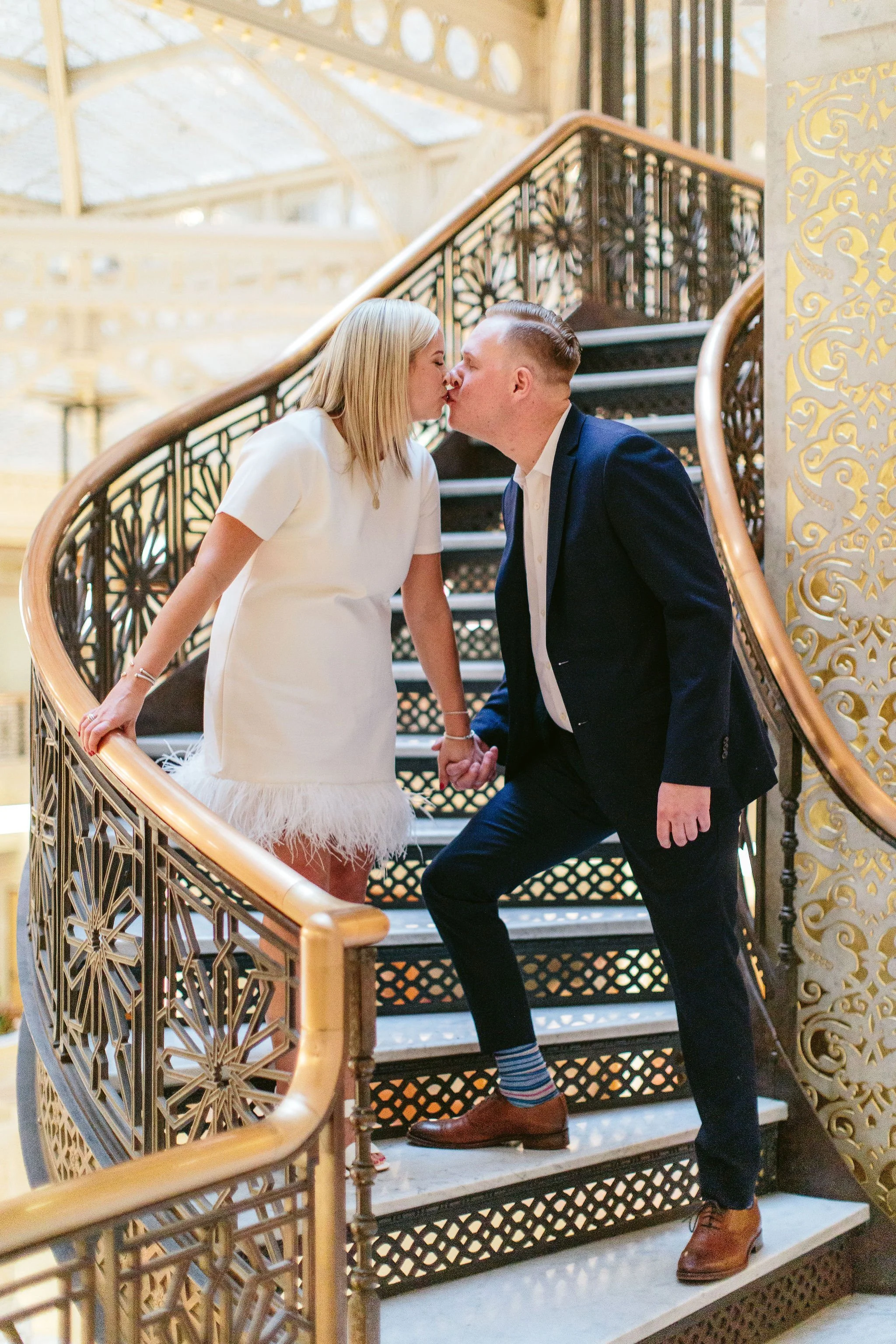 rookery engagement session photos