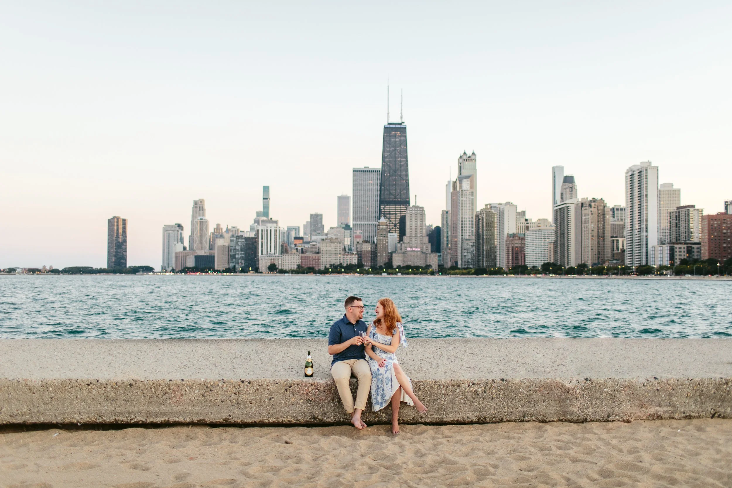 Selby Rose &amp; Jacob, September Engagement Session at North Avenue Beach