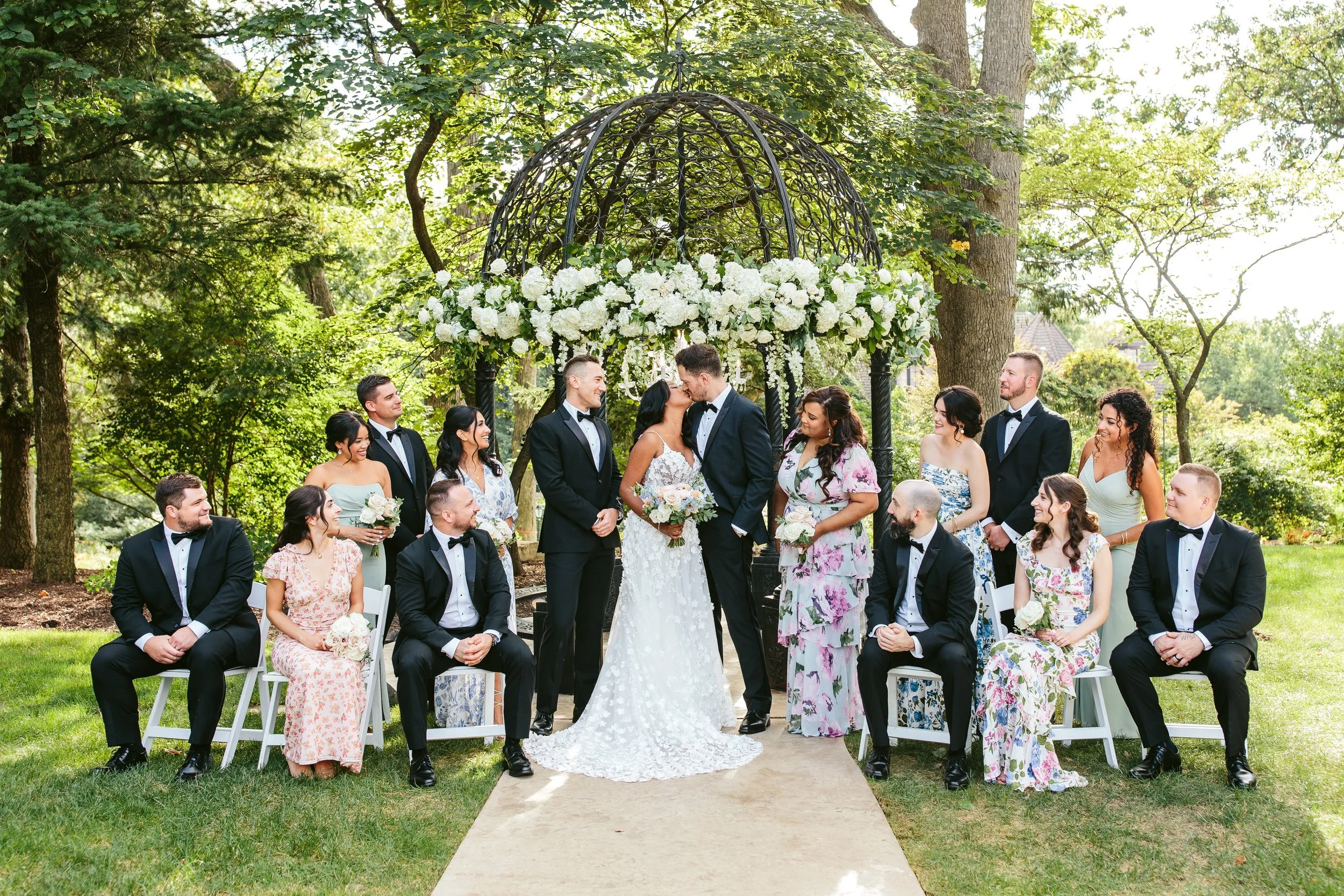 Dana &amp; Mike, Intimate Garden Party Inspired Wedding at The Monte Bello Estate