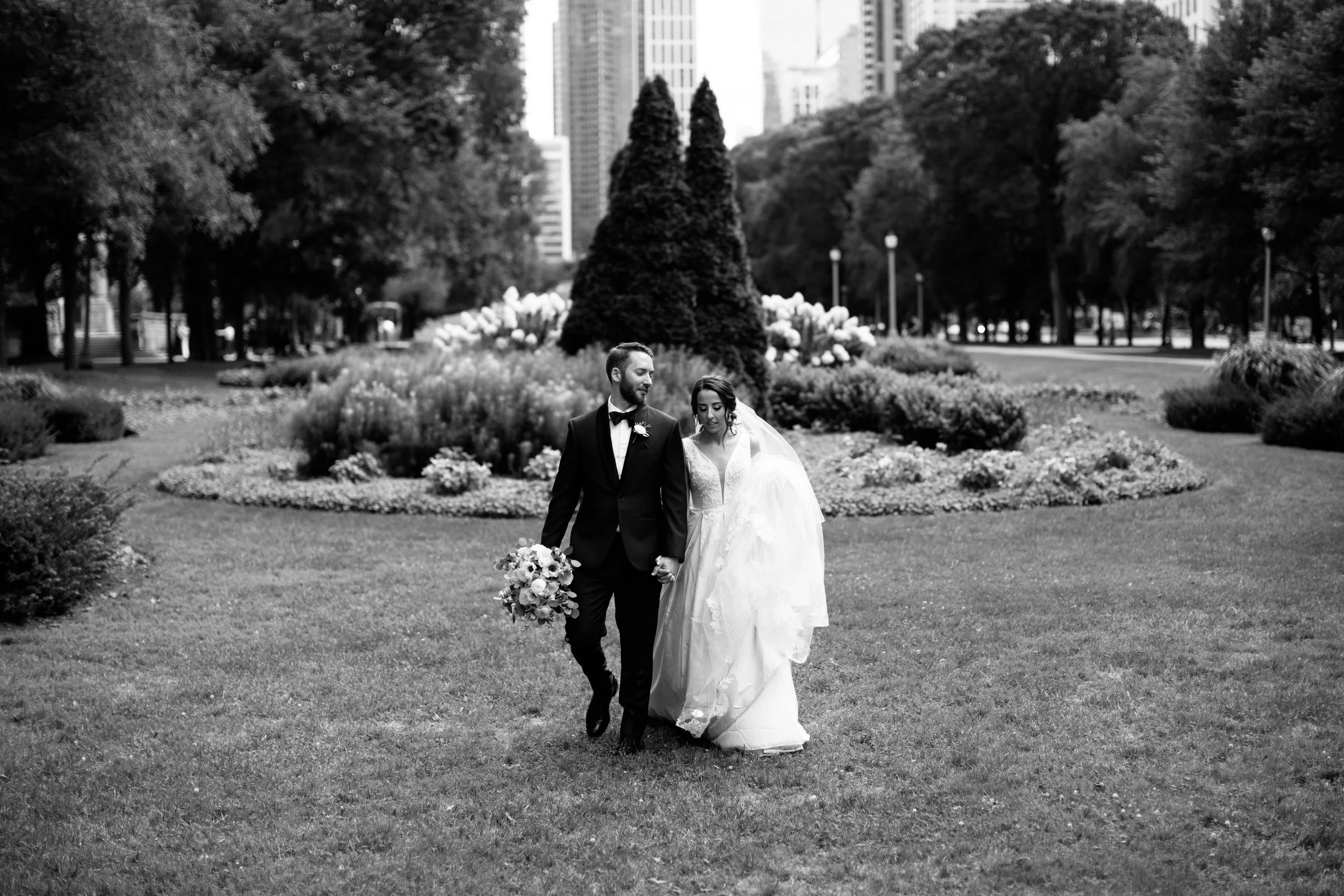 Shauna &amp; Austin, Intimate Formal Wedding at Chicago's Blackstone Hotel