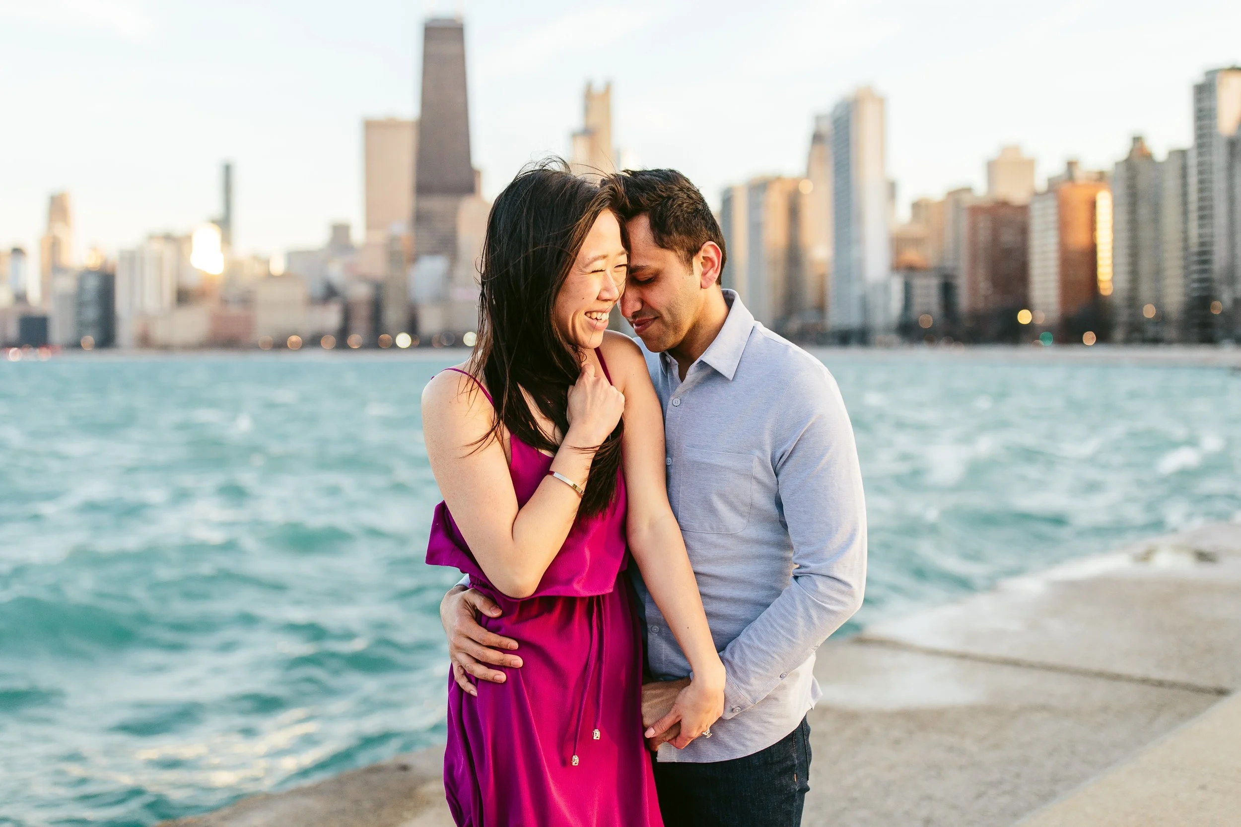 Robin &amp; Davel, Darling Engagement Session in Lincoln Park, Chicago, IL