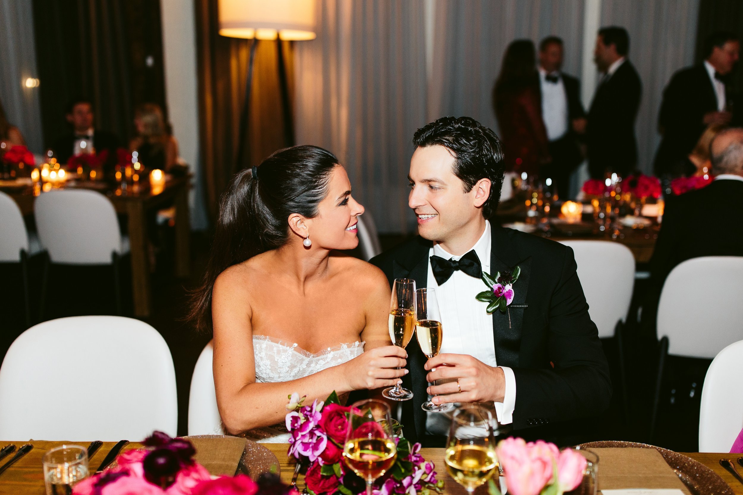 Nell &amp; George, Completely Classic Winter Wedding at The Dalcy, Chicago, IL
