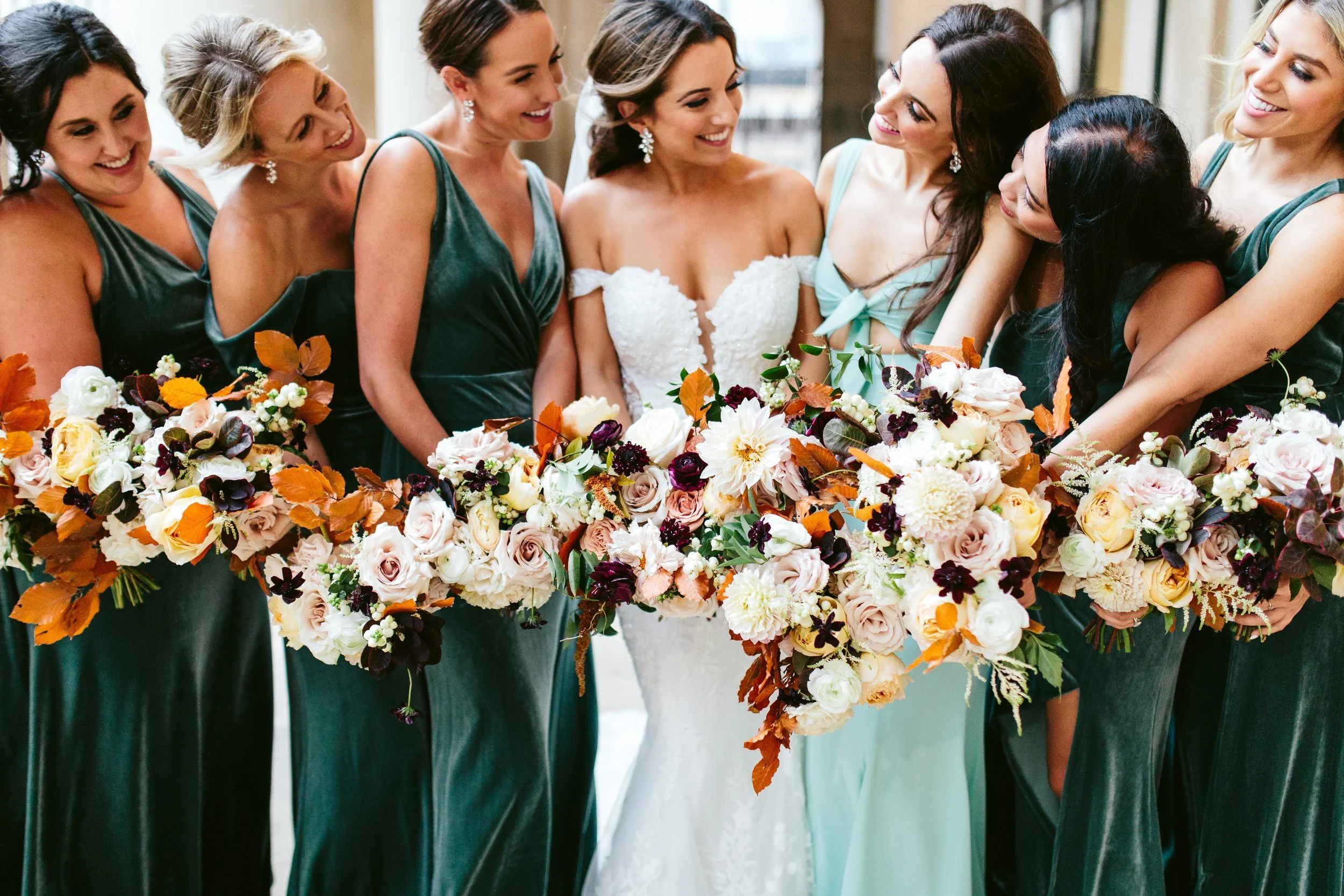 Amanda &amp; Daniel, "Secret Garden" Inspired Wedding at the Harold Washington Library, Chicago, IL