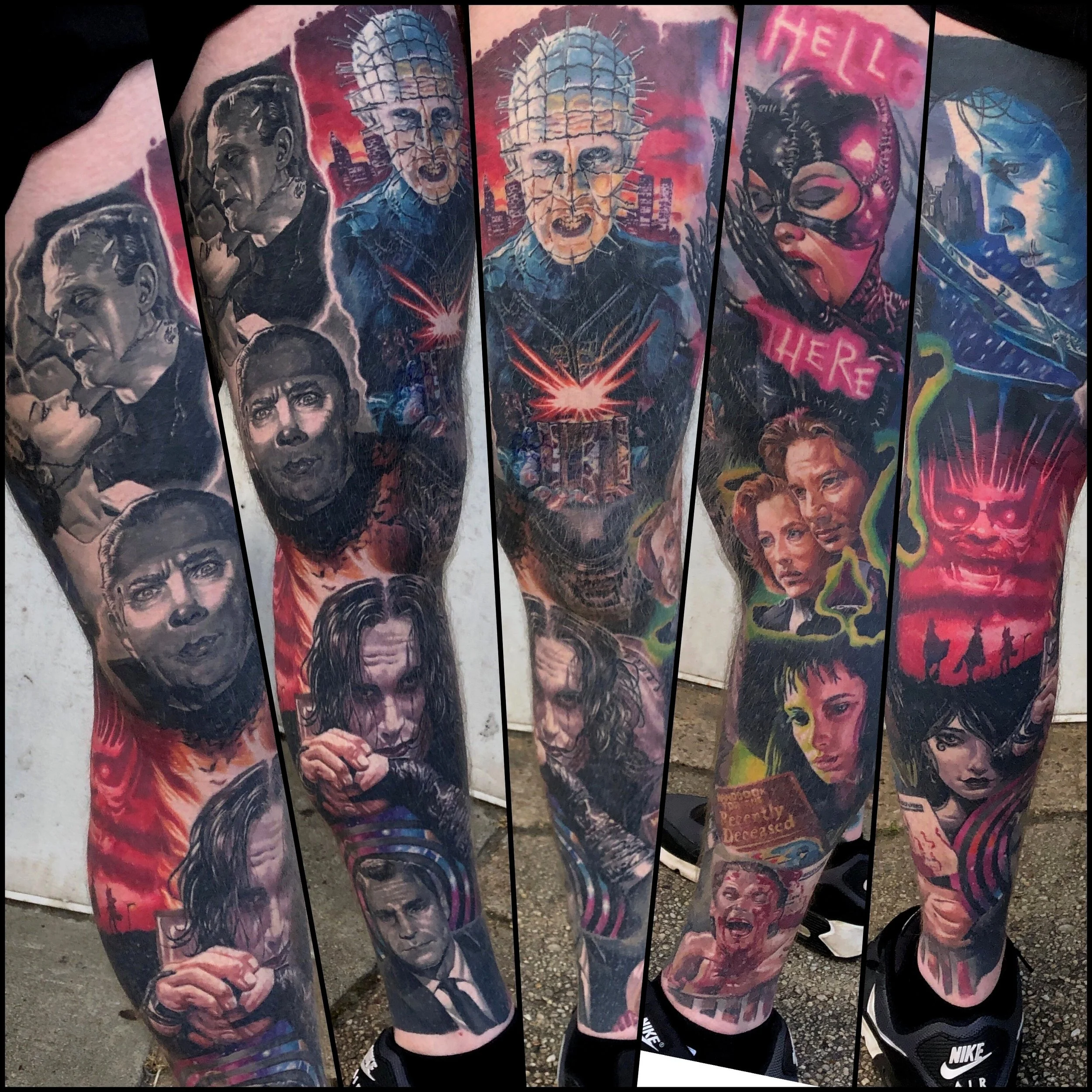 Mike Carro Horror Sleeve.JPG