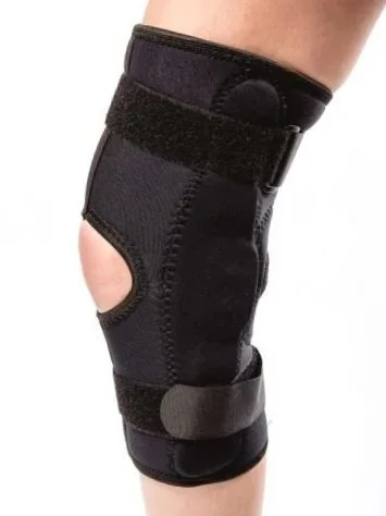 wrap around hinged knee brace