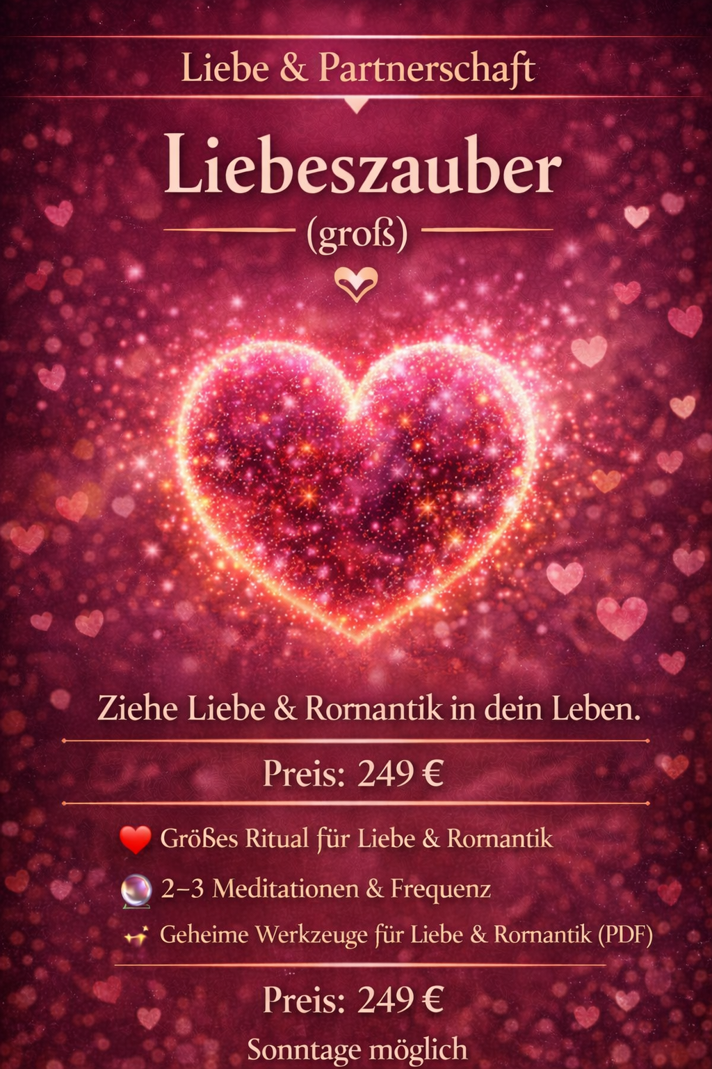 Liebeszauber (groß)