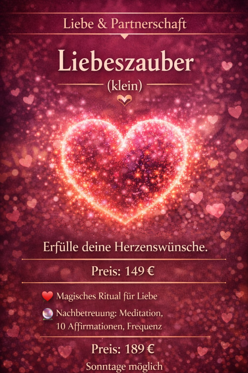 Liebeszauber (klein)