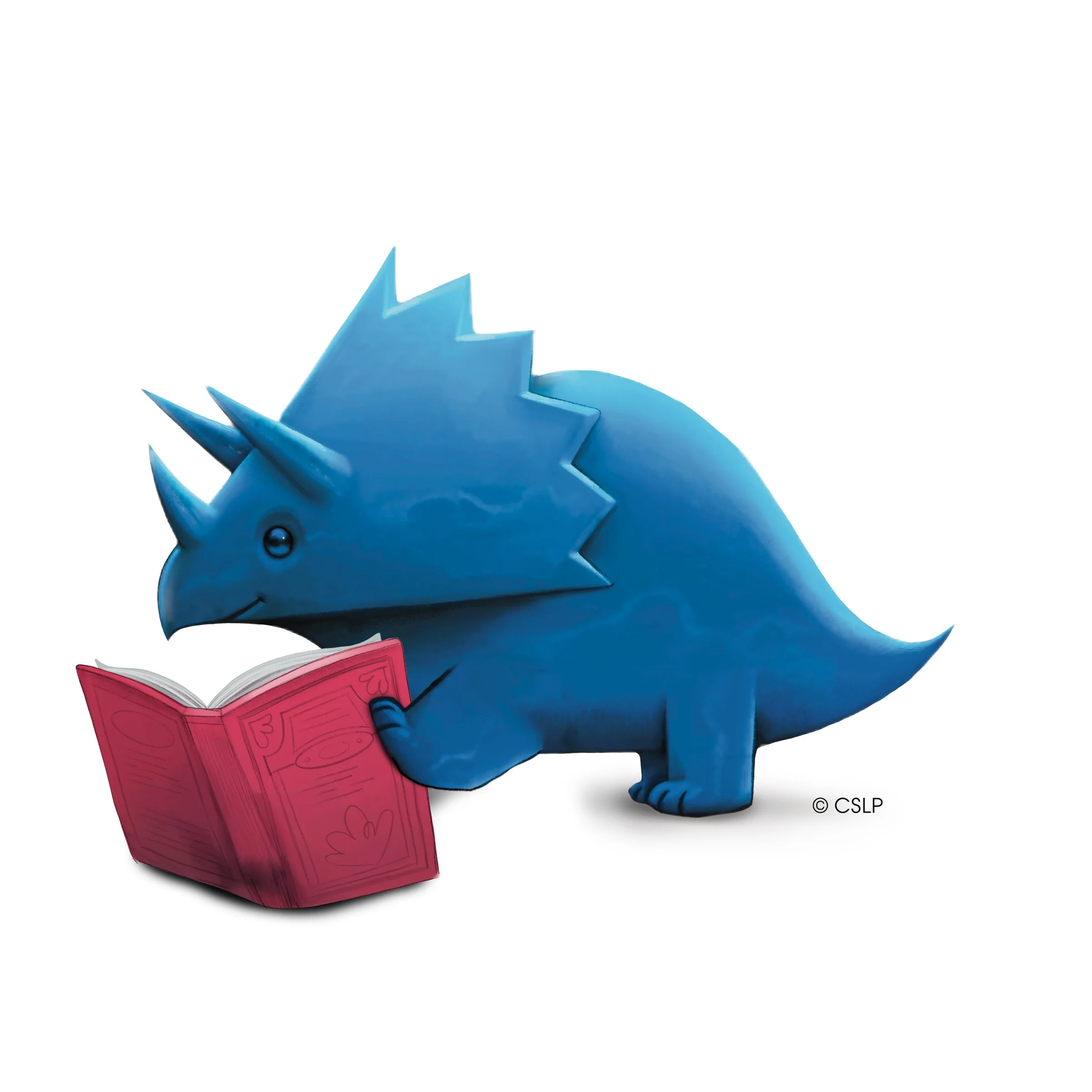 This is an image of the Summer Reading Program mascot, Digby