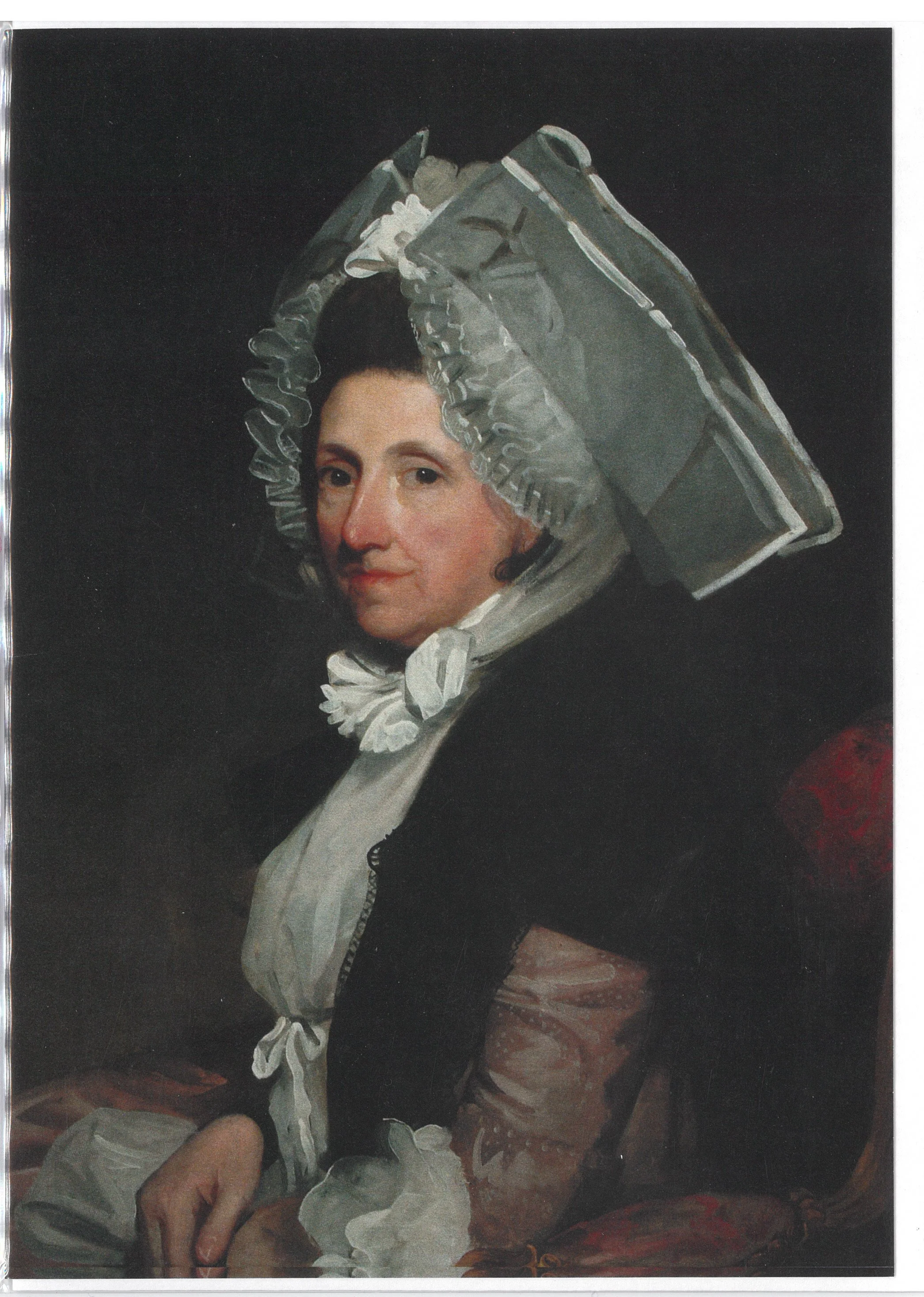 Portrait of Mrs. Bisse Postcard