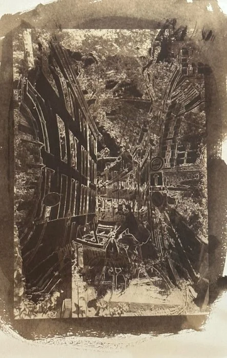 Biking Off a Bridge – Daniel Rothenberg - $350 