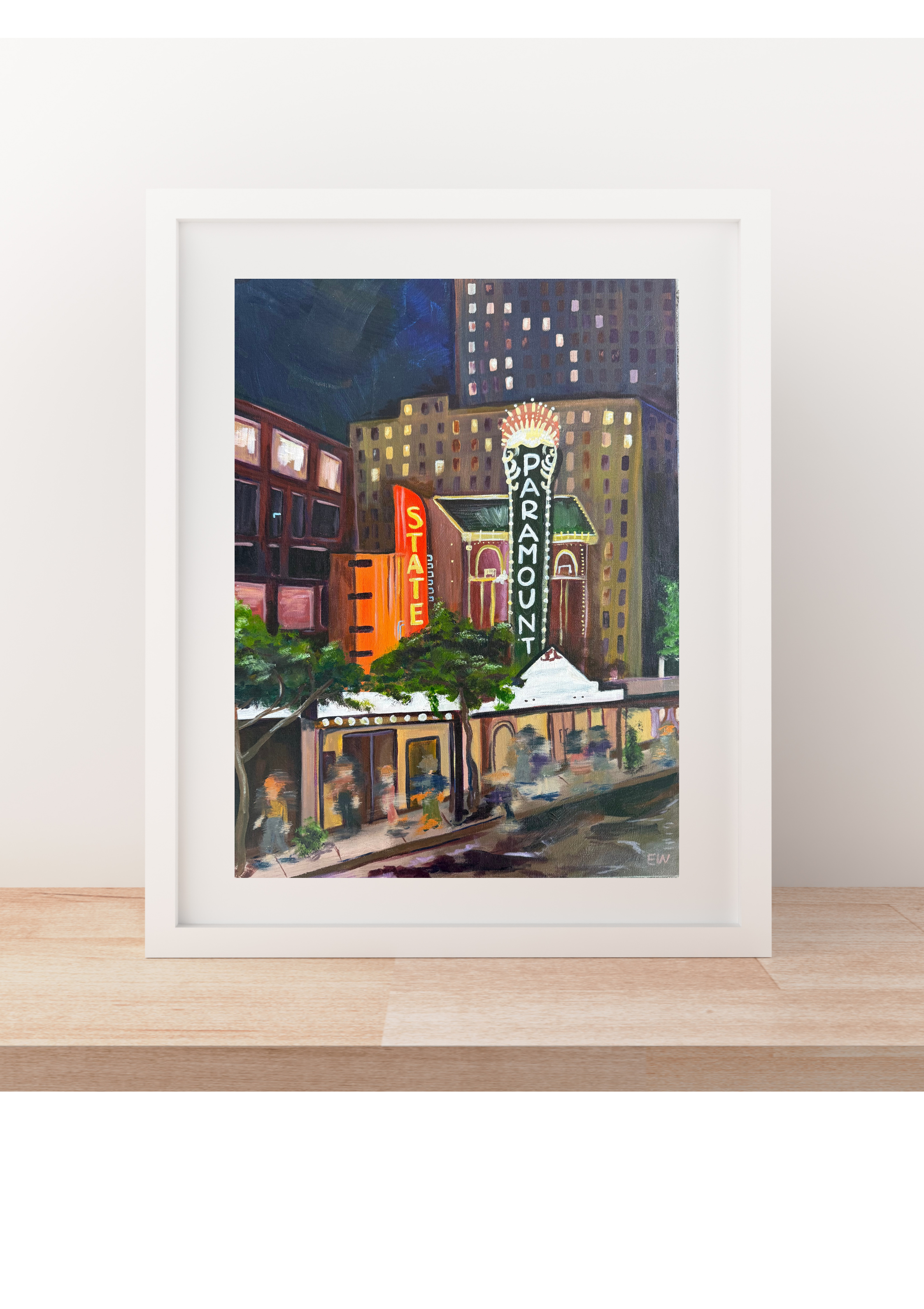 Print of "Much To Do"