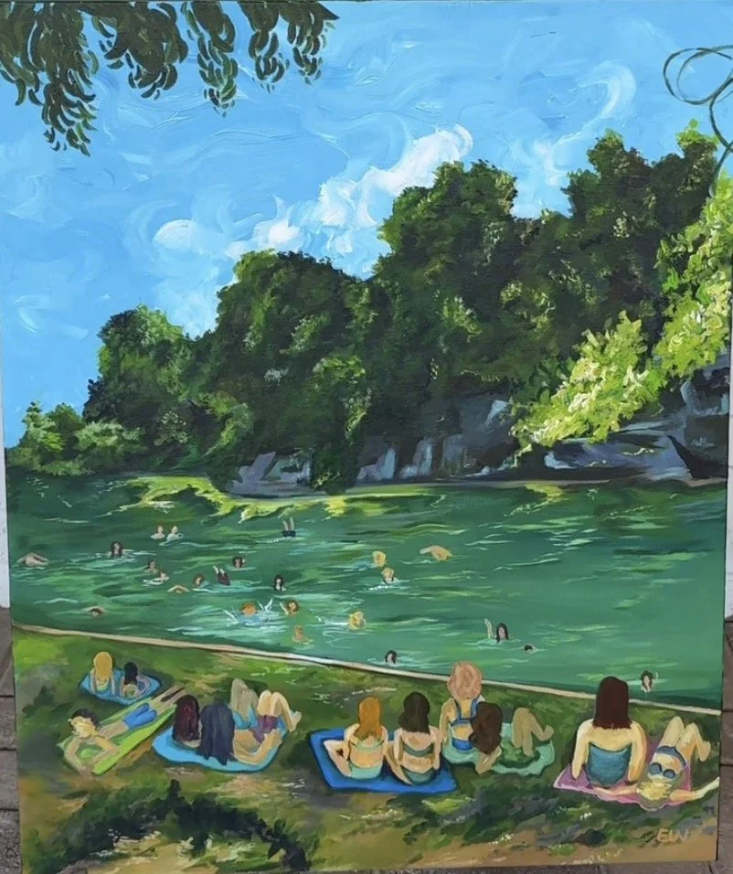 EmilyWard_SunnyDayInParadise_24x30_AcrylicOnCanvas.JPEG