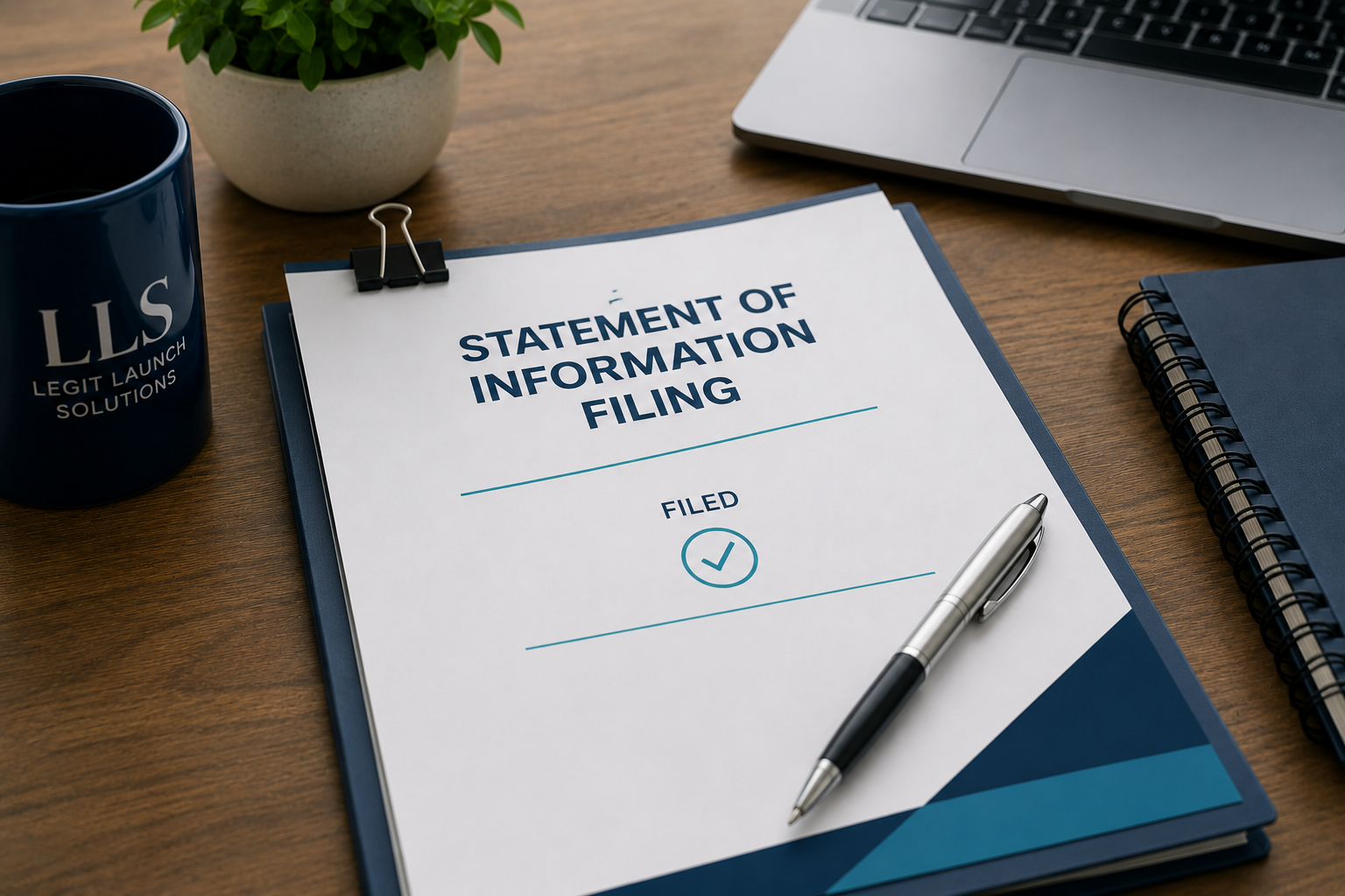 Statement of Information Filing