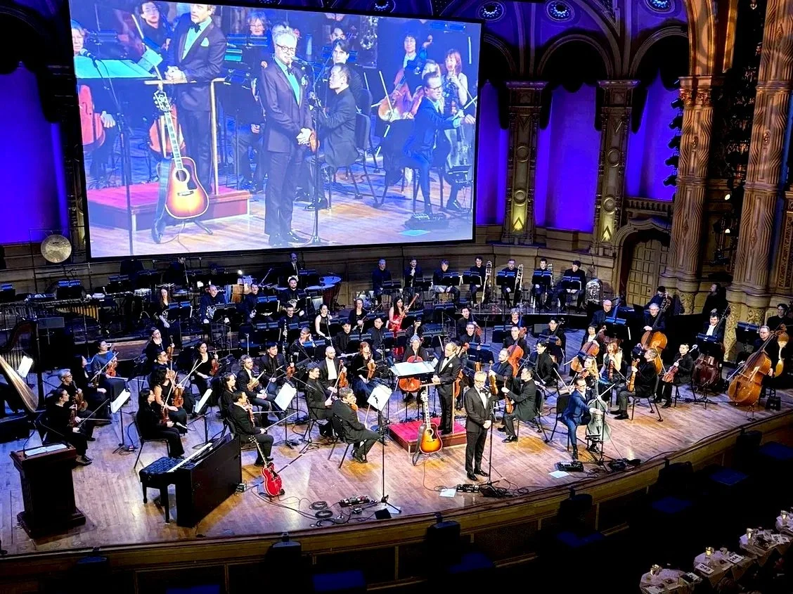 Steven Page Trio playing with the VSO