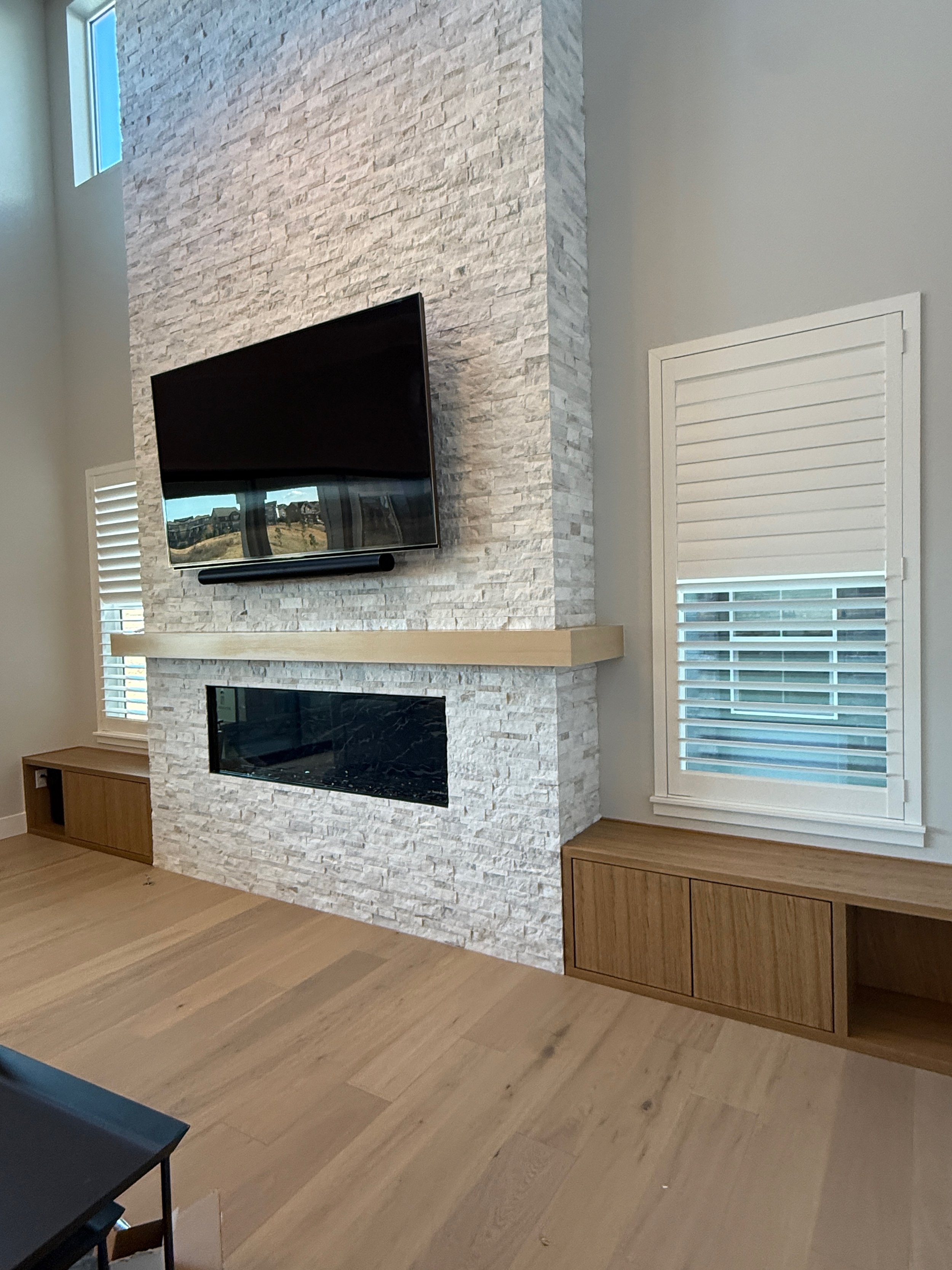 custom walnut cabinets Colorado