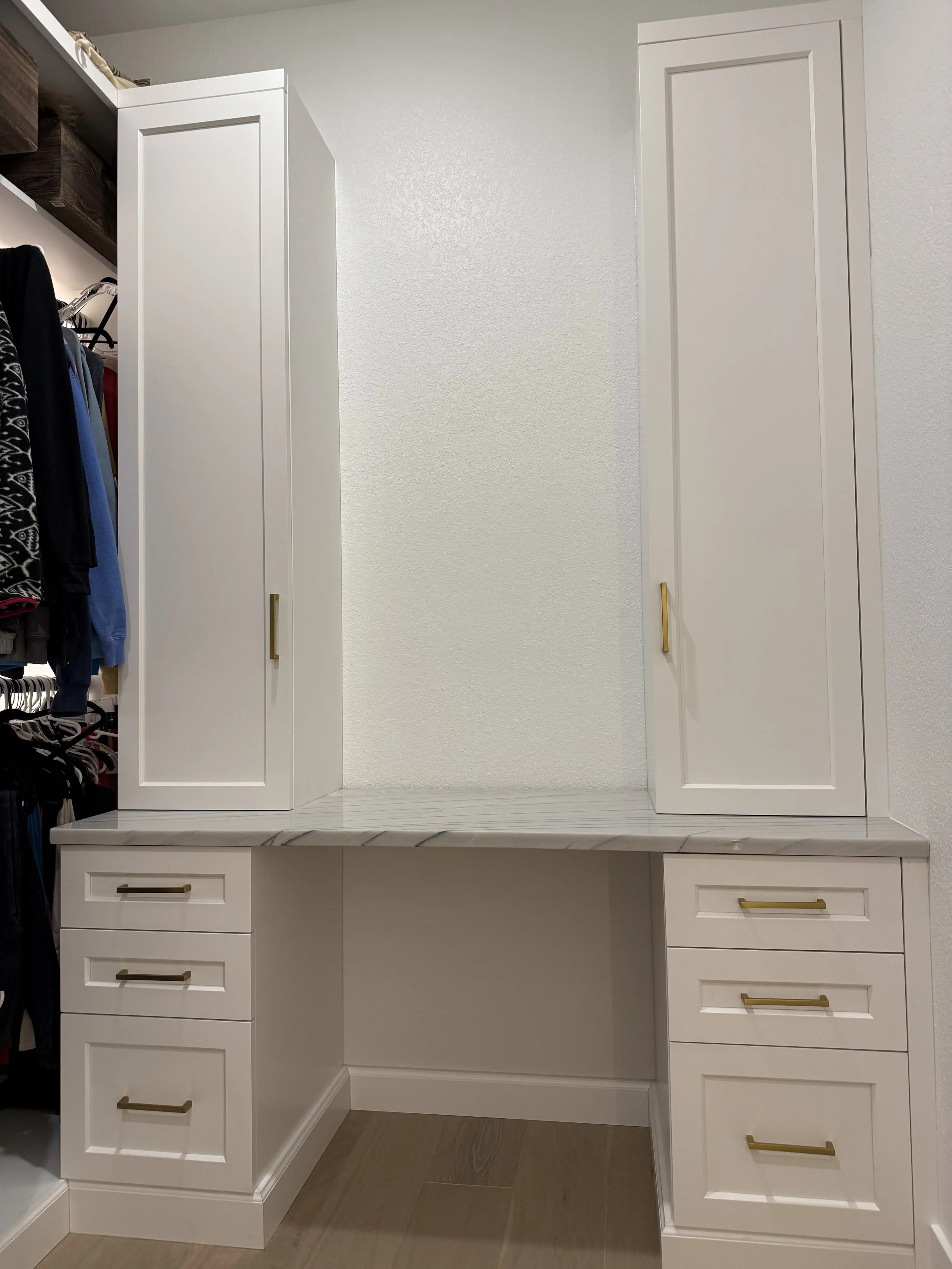 modern built-in wall unit Colorado