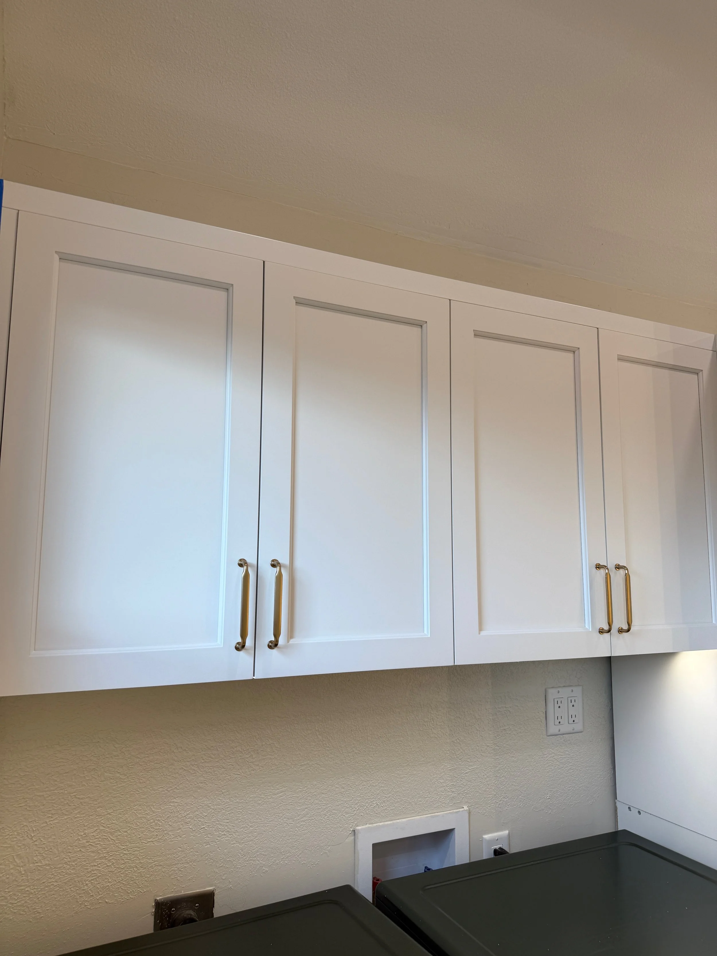 Custon Laundry room cabinets Colorado