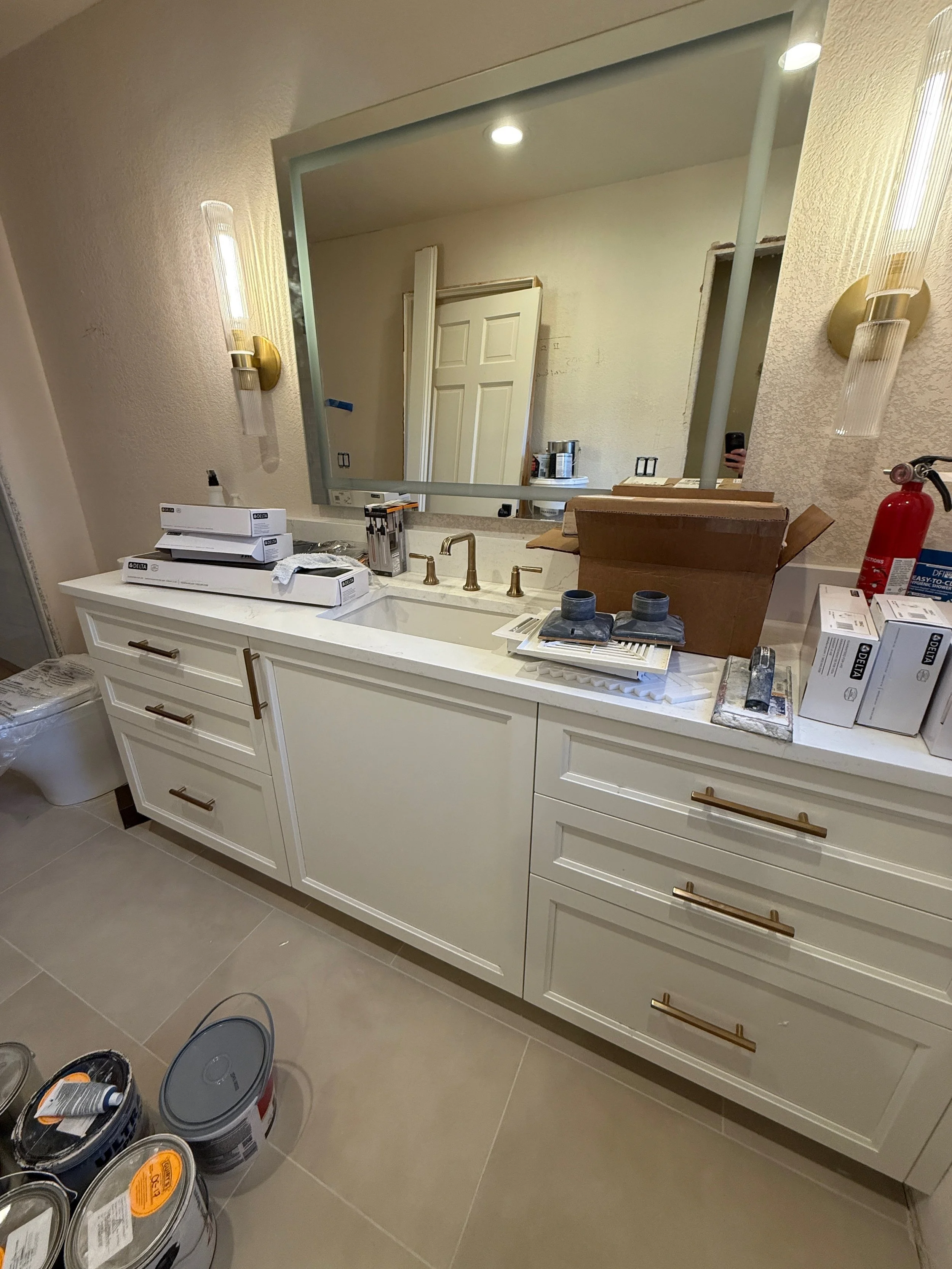 custom bathroom vanity cabinets Colorado