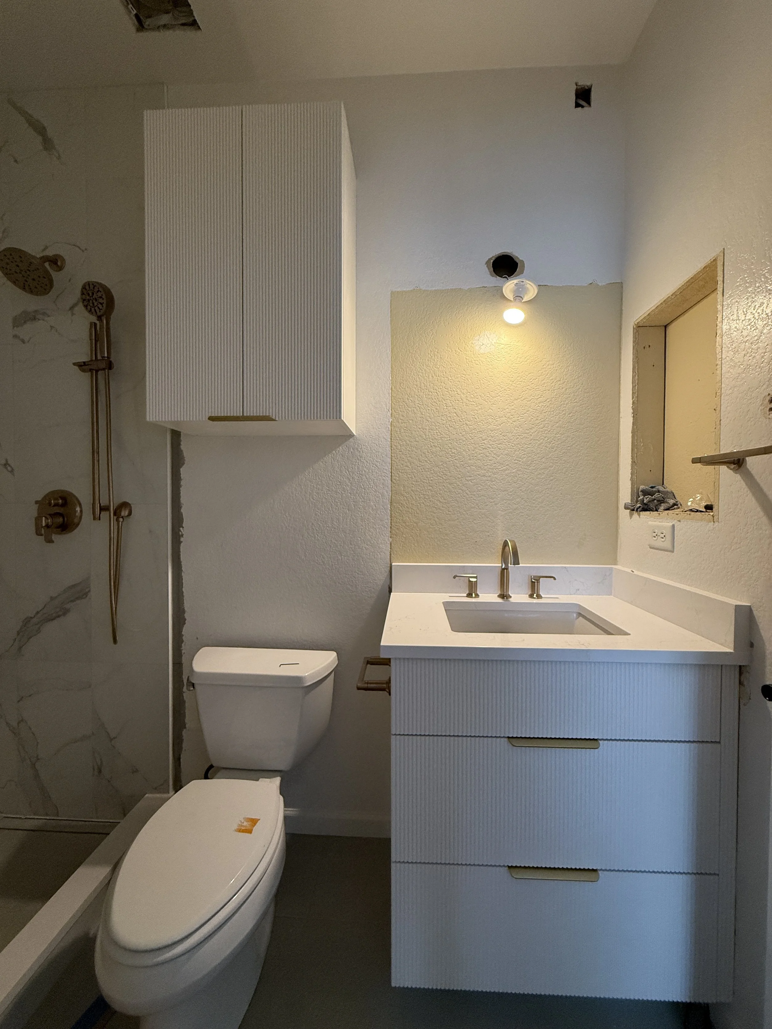 custom bathroom vanity cabinets Denver