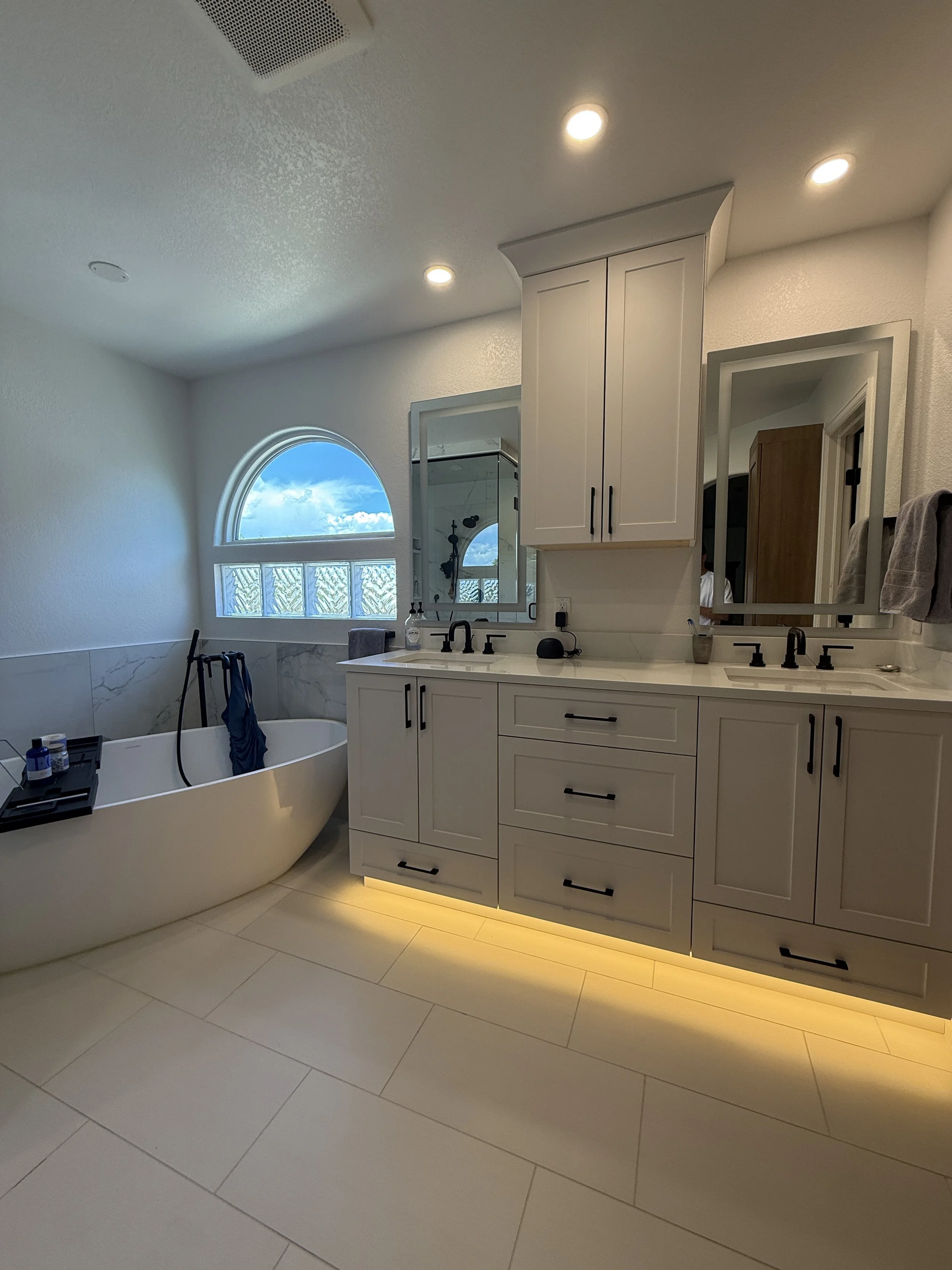 custom bathroom vanity cabinets Colorado