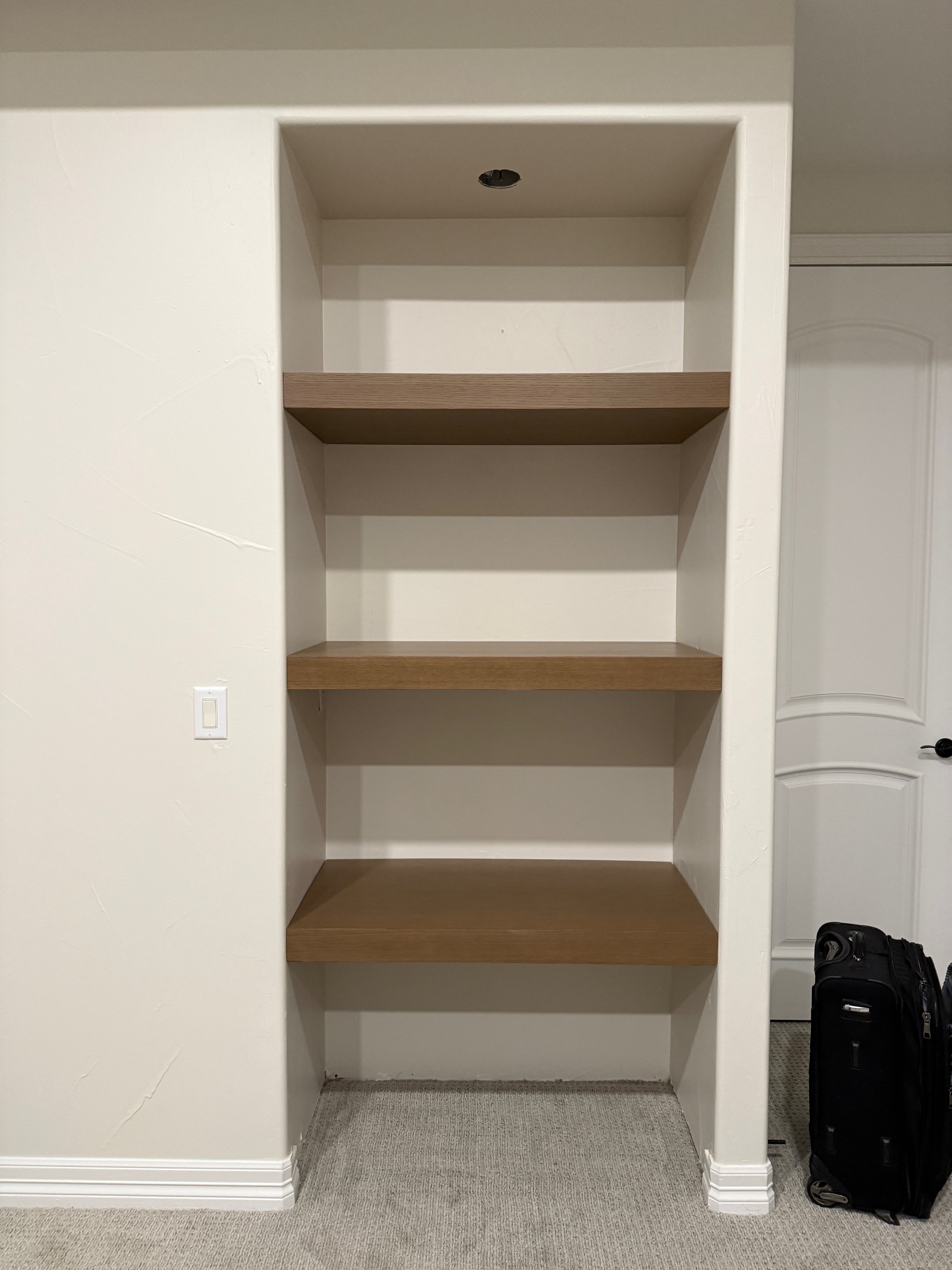 modern built-in wall unit Colorado