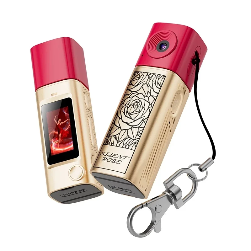 Lipstick GOLD appareil photo porte-clés