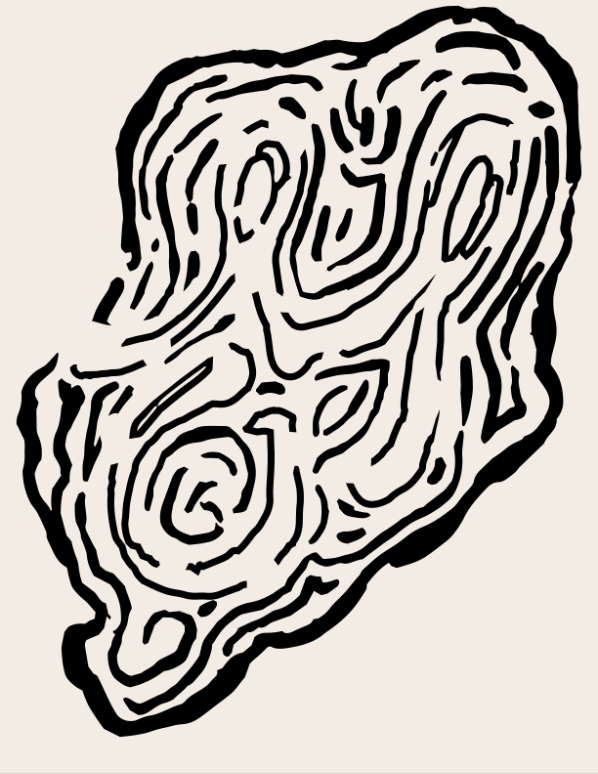 Oysters Menorca Monogram Logo