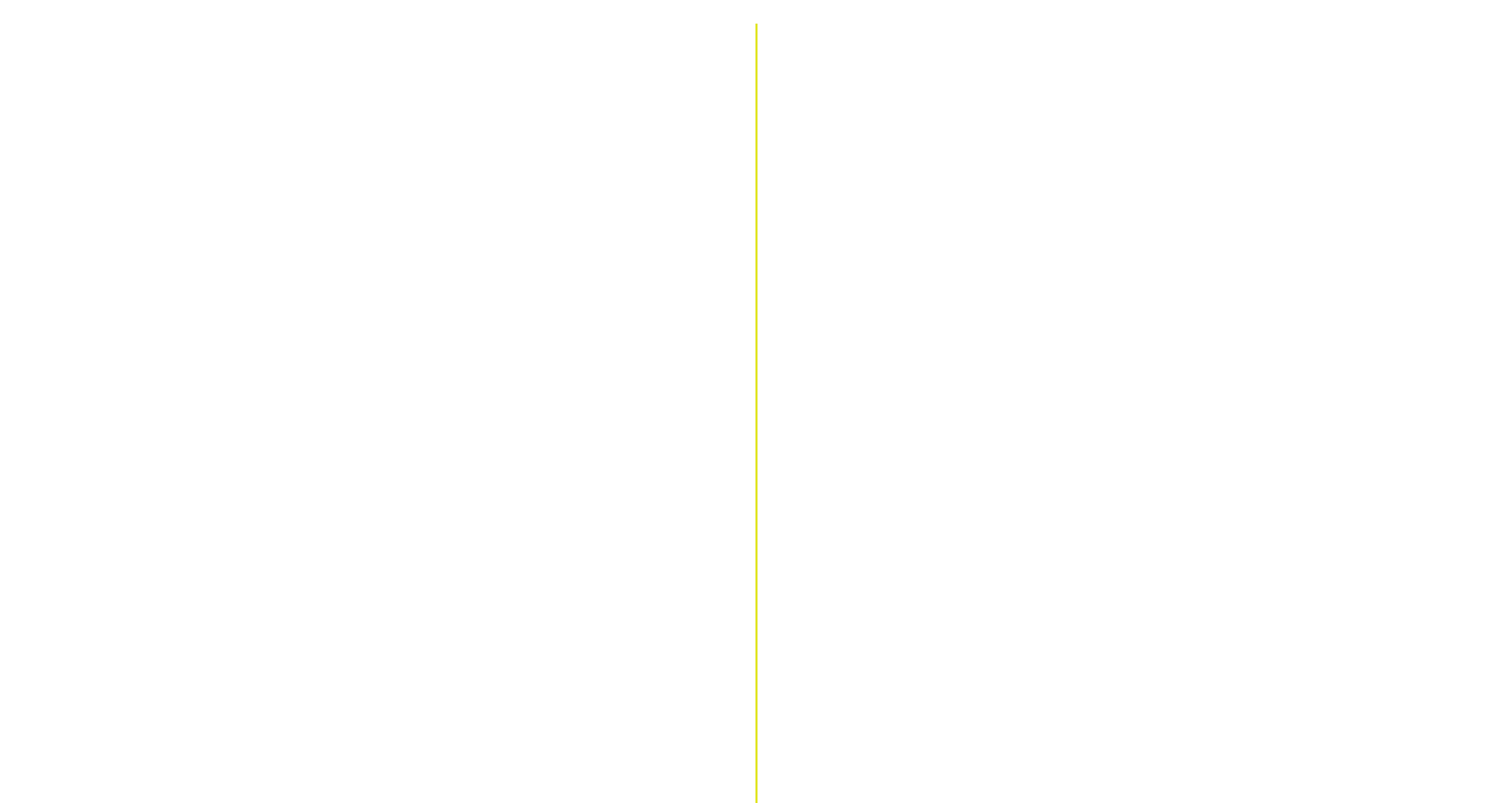 Yellow divider line.