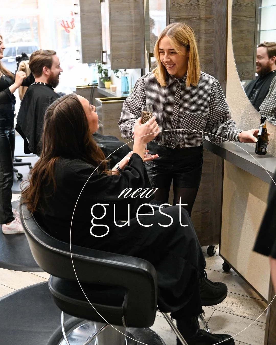 Finding a new salon is hard, we get it. 

Meeting a brand new stylist, walking into the building and start fresh. 

We broke down what our appointment experience looks like so you can sit back and relax. 

If you&rsquo;re new - hi! We would love to d