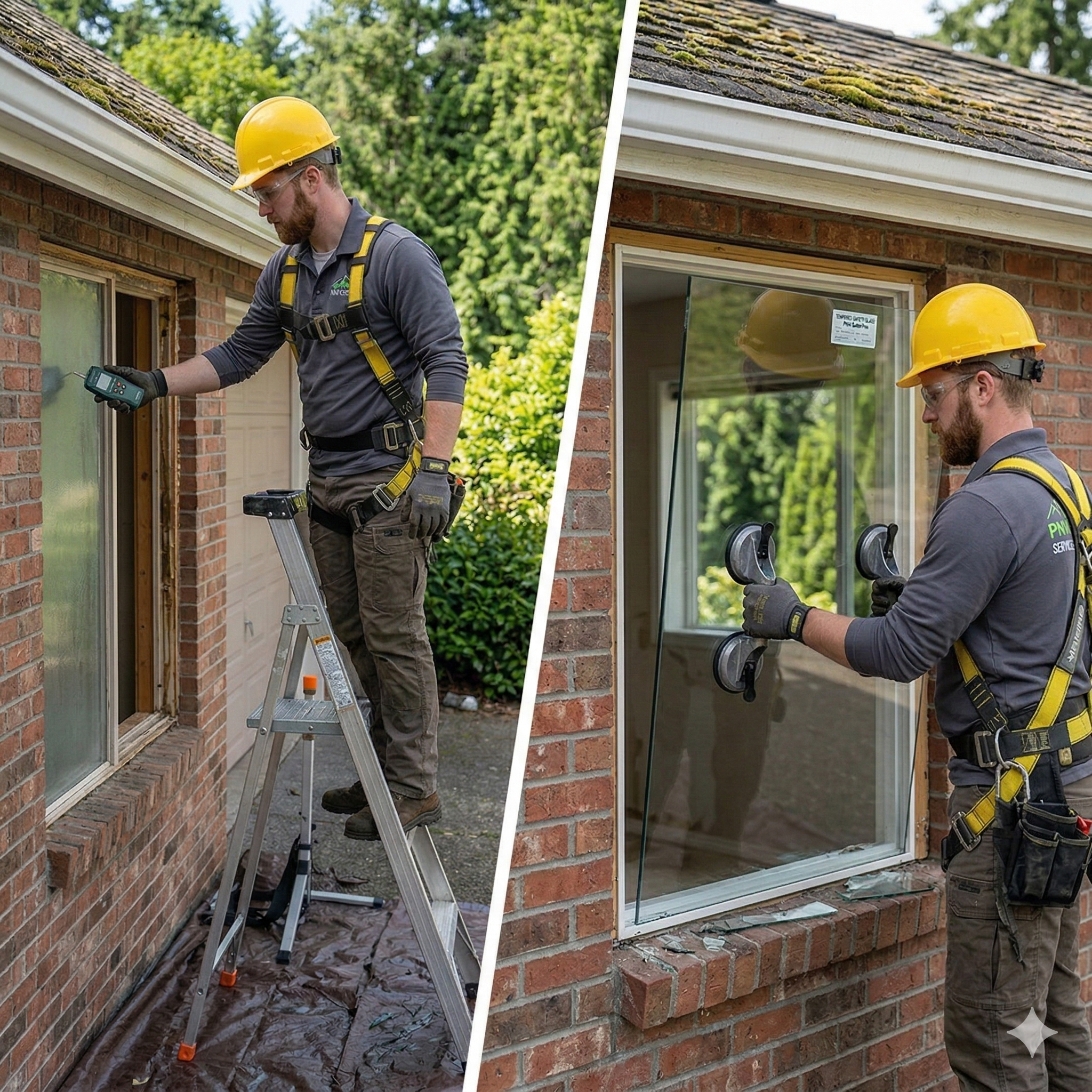 Windows glass replacement