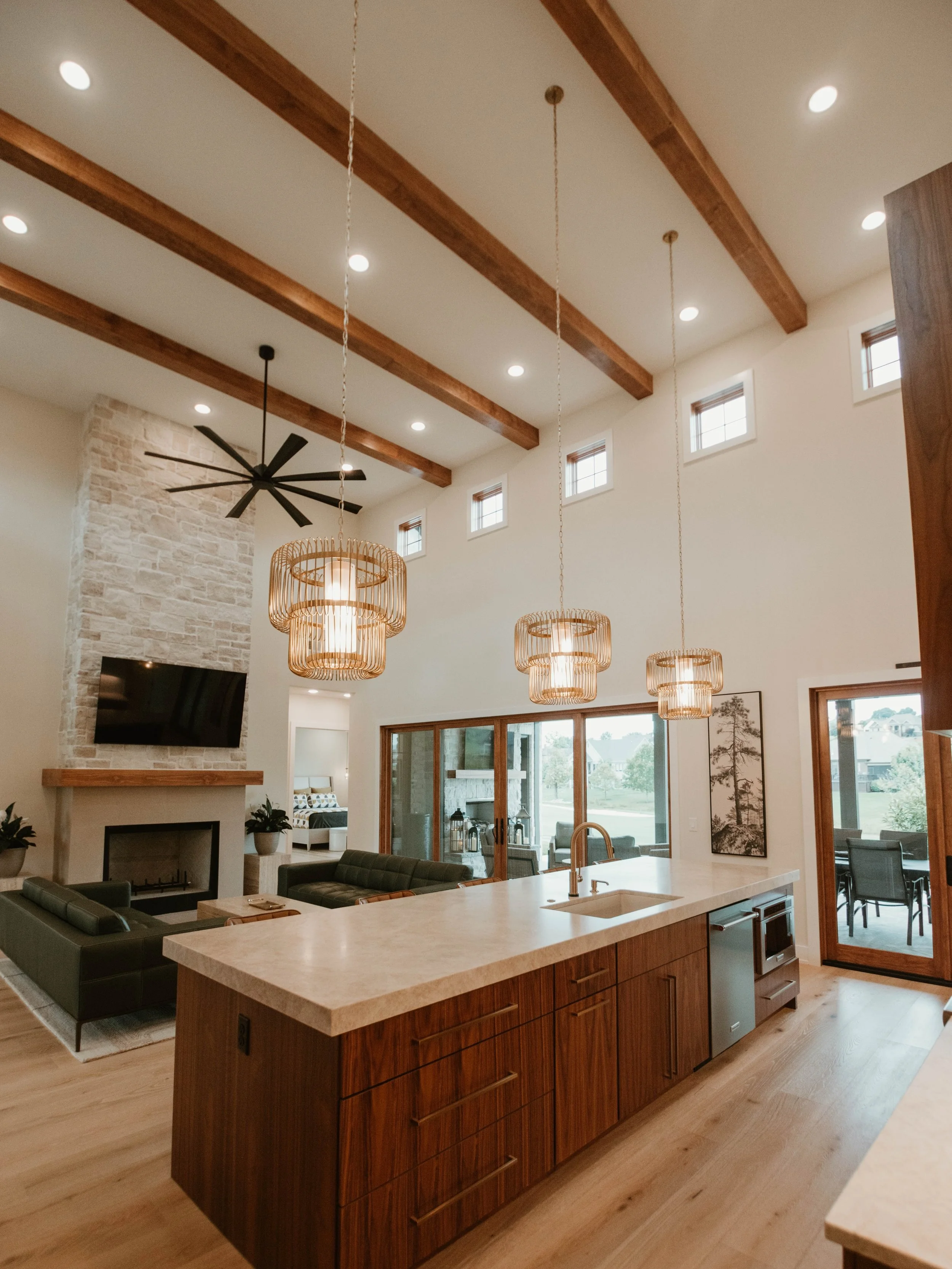 This kitchen was created to be more than just beautiful &mdash; it&rsquo;s the heart of the home. From oversized gathering spaces to custom cabinetry and warm finishes, every feature was selected with family and connection in mind.💚

The best homes 