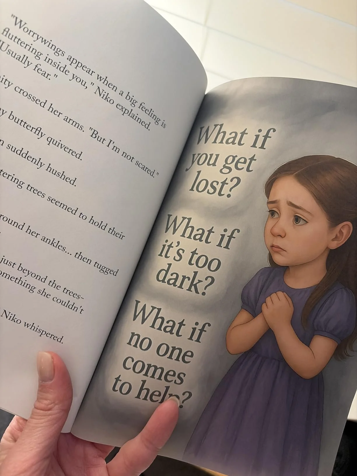 Trinity and the Butterfly Realms: Flutter of Fear, Trinity, Childrens Book