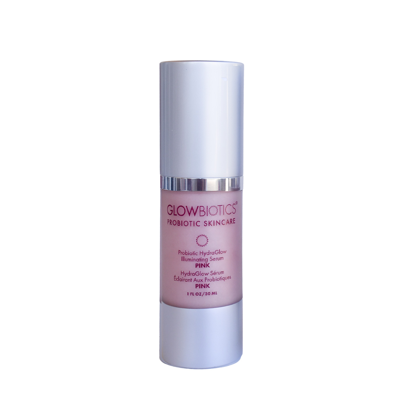 Glowbiotics  Probiotic HydraGlow Illuminating Serum Pink