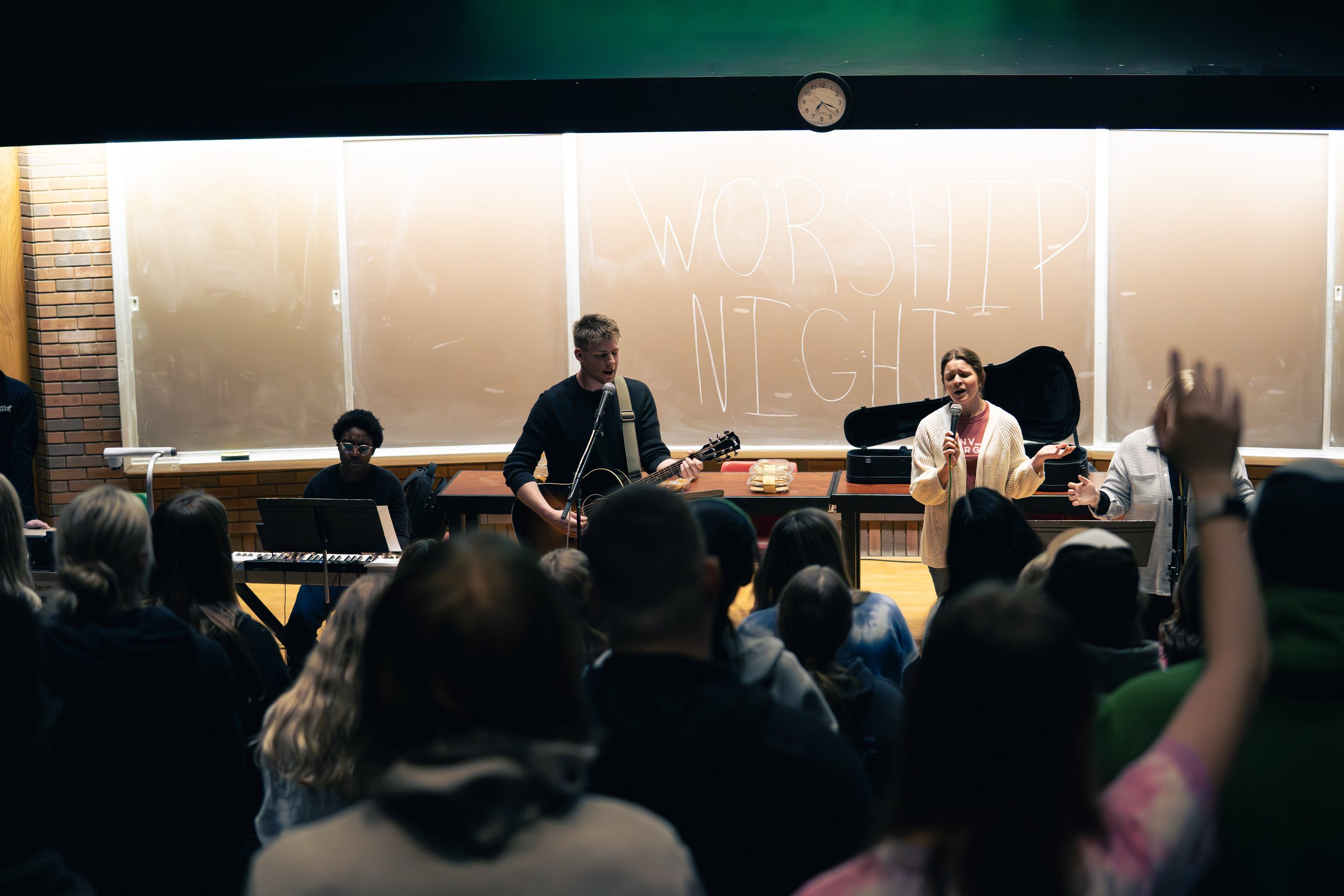 Click above for the All-Club Campus Worship Night Photos! (3/31/26) For High Quality Download and posting Instructions Scroll Down to FAQ's below! (Don't forget to tag us in your posts, we appreciate it!)