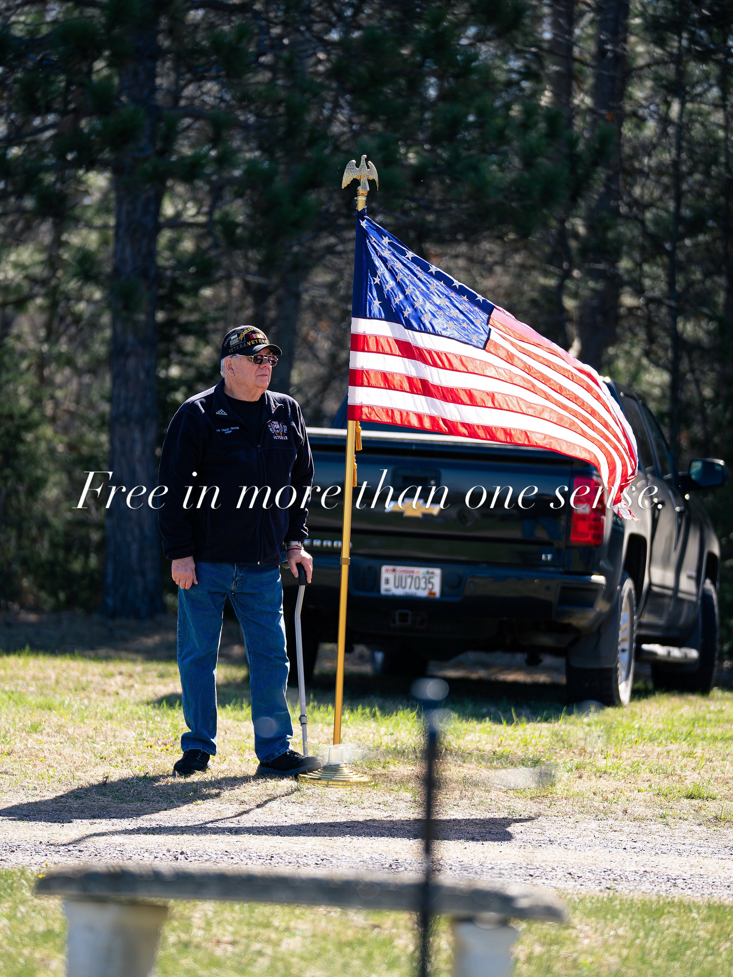 Free in more than one sense.

I&rsquo;m deeply grateful for earthly liberties, yet they are a passing vapor, a mist, and are so sweet only because of the eternal freedom from sin and death found in the person and work of Jesus Christ. I am free in mo