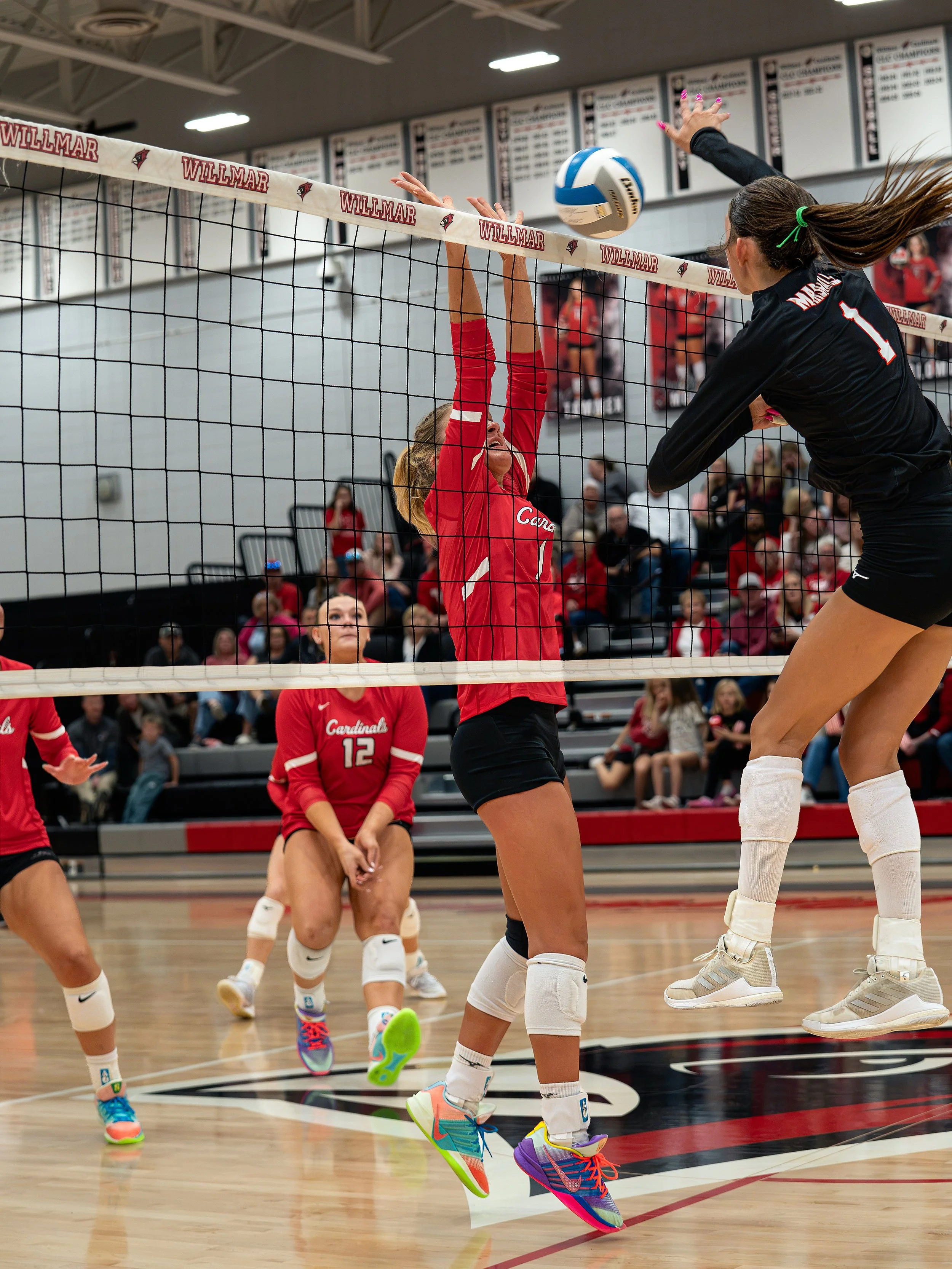 Extremely early frames from Willmar Vs. Marshall Girls Volleyball.

Some phenomenal talent on both sides of the net and a great atmosphere at the game&mdash; fun to be able to get some shots!

#minnesotavolleyball #hsvolleyball #mnvolleyball #volleyb